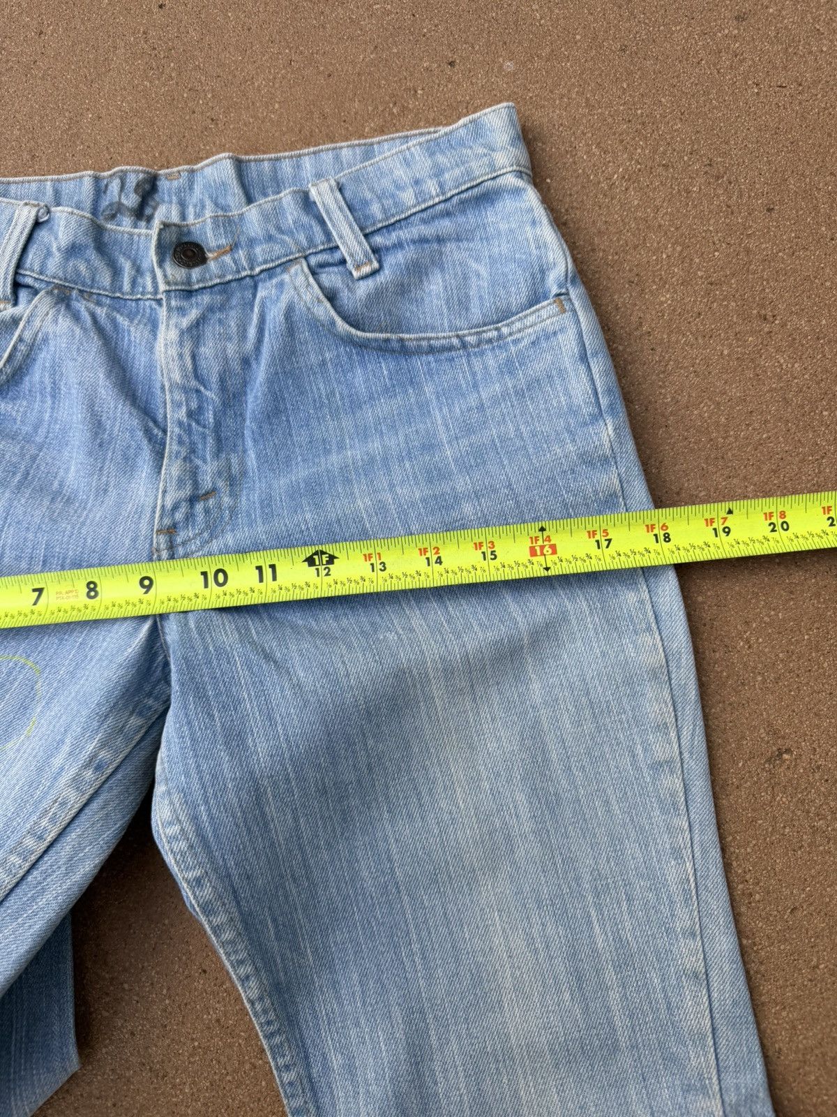 Levi's Vtg 80’s Levi’s 784 Orange Tab Bellbottom Flare Jeans 29x30 Size 29" - 12 Thumbnail