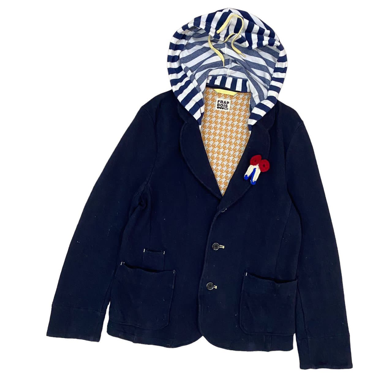 Frapbois × Japanese Brand Frapbois Hoodie Button Jacket Size S / US 4 / IT 40 - 4 Thumbnail