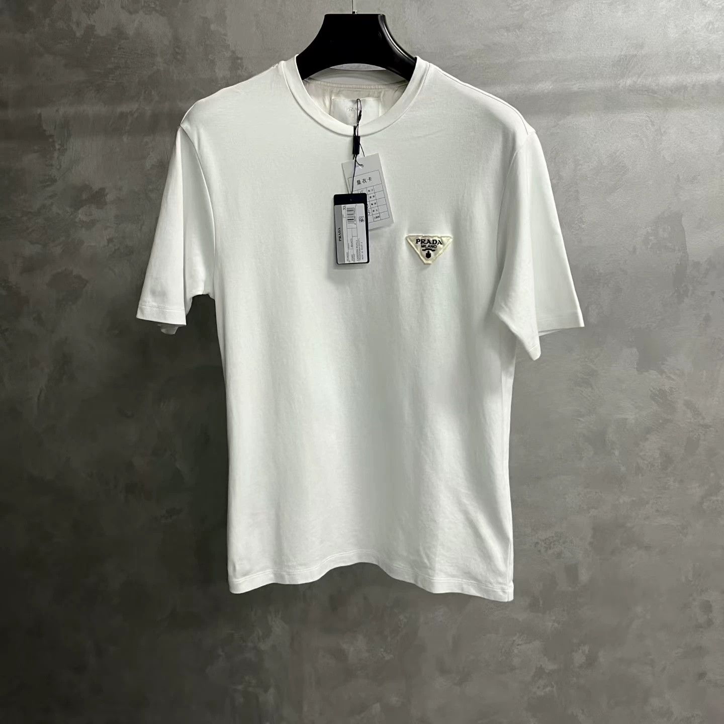 Prada Prada Printed White Hoodie XS Men Size US XS / EU 42 / 0 - 1 Thumbnail