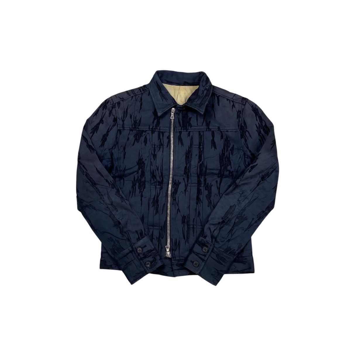 Hysteric Glamour × Japanese Brand × Taishi Nobukuni Rare Taishi Nobukuni Jacquard Asymmetric Jacket Size US S / EU 44-46 / 1 - 4 Thumbnail