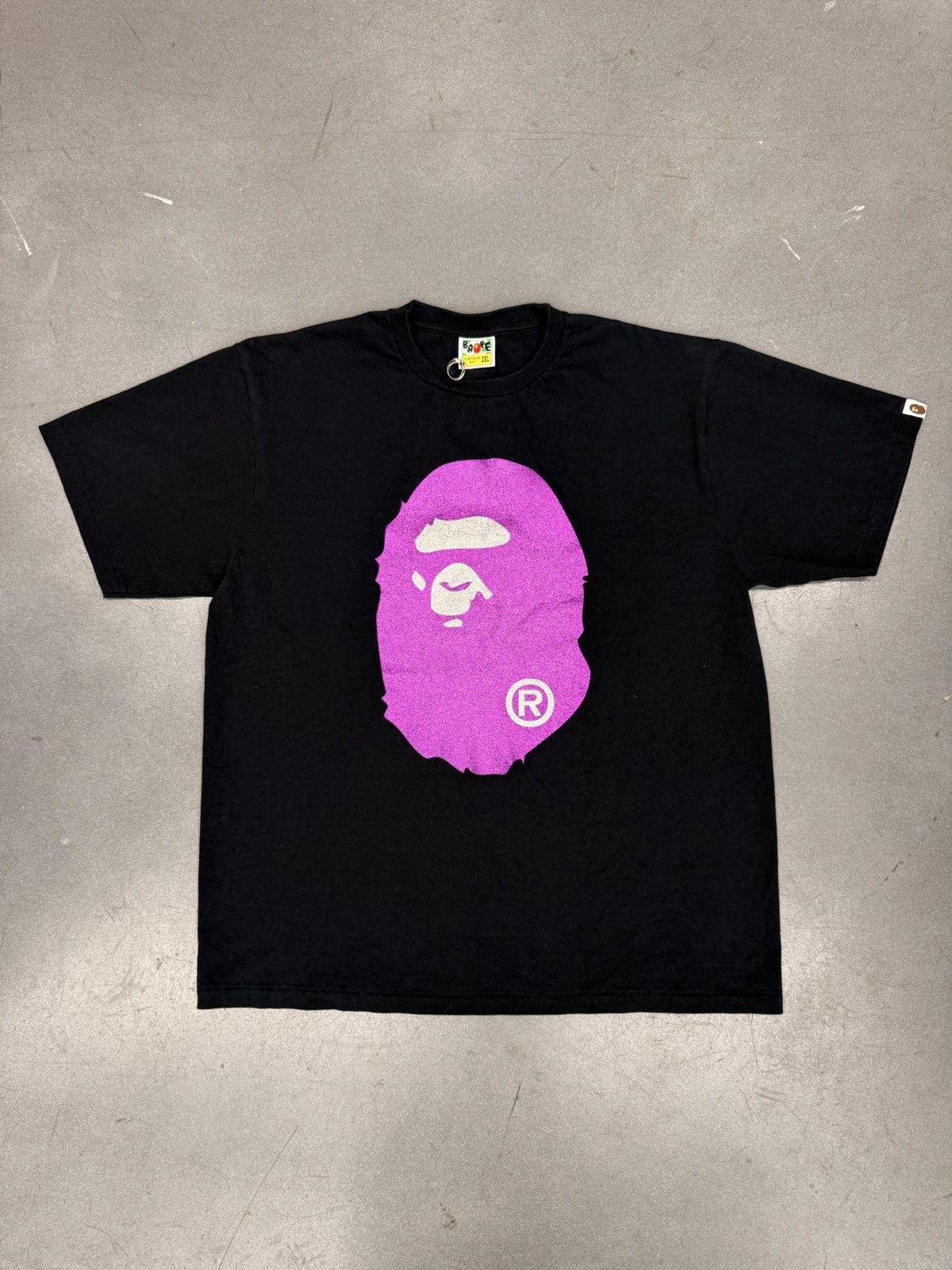 Bape SS21 Bape Glitter Big Ape Head Relaxed Fit Tee Size US XXL / EU 58 / 5 - 1 Thumbnail