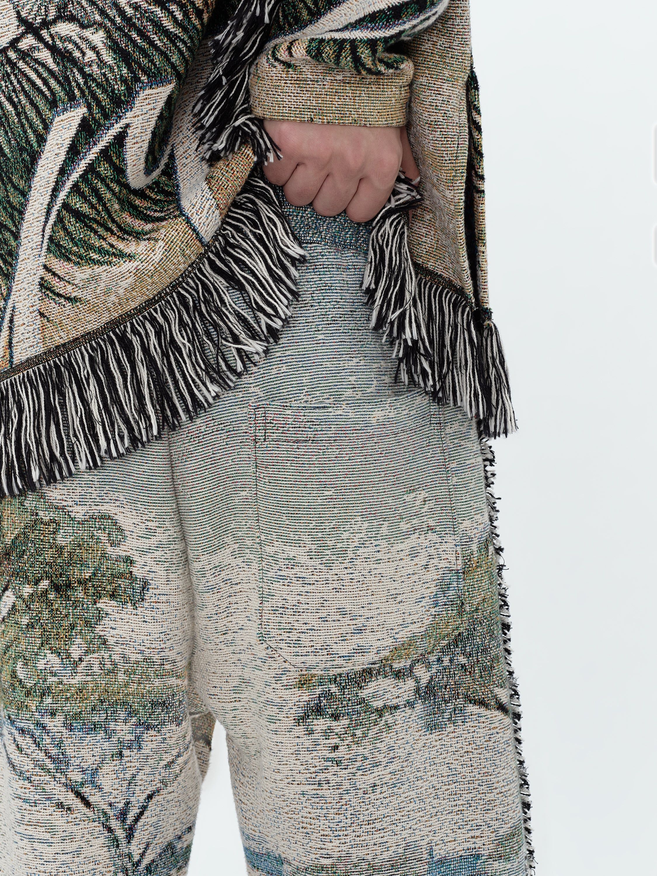 Amiri o1w1db10325 Cheetah Tapestry Lounge Pant in Multicolor Size US 30 / EU 46 - 8 Thumbnail