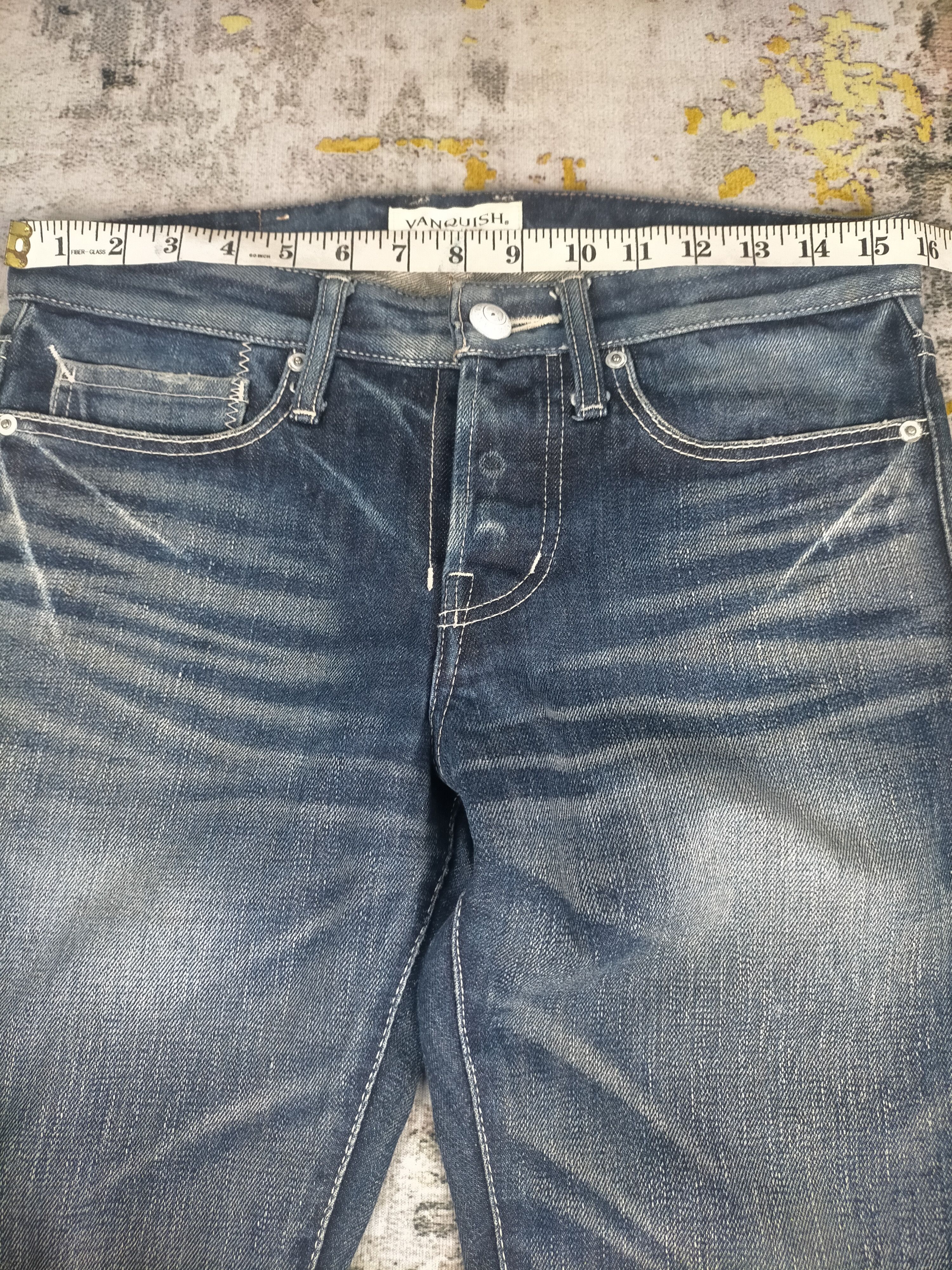 Japanese Brand 🔥 Vanquish Mudwash Jeans Size US 31 - 8 Thumbnail