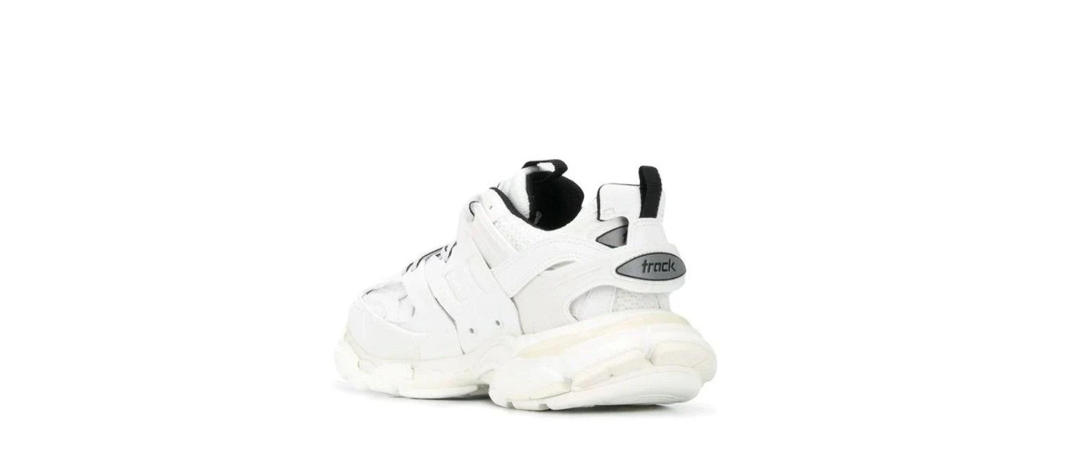 Balenciaga o1in1g1024 Track Sneakers in White & Black Size US 6 / EU 39 - 3 Thumbnail