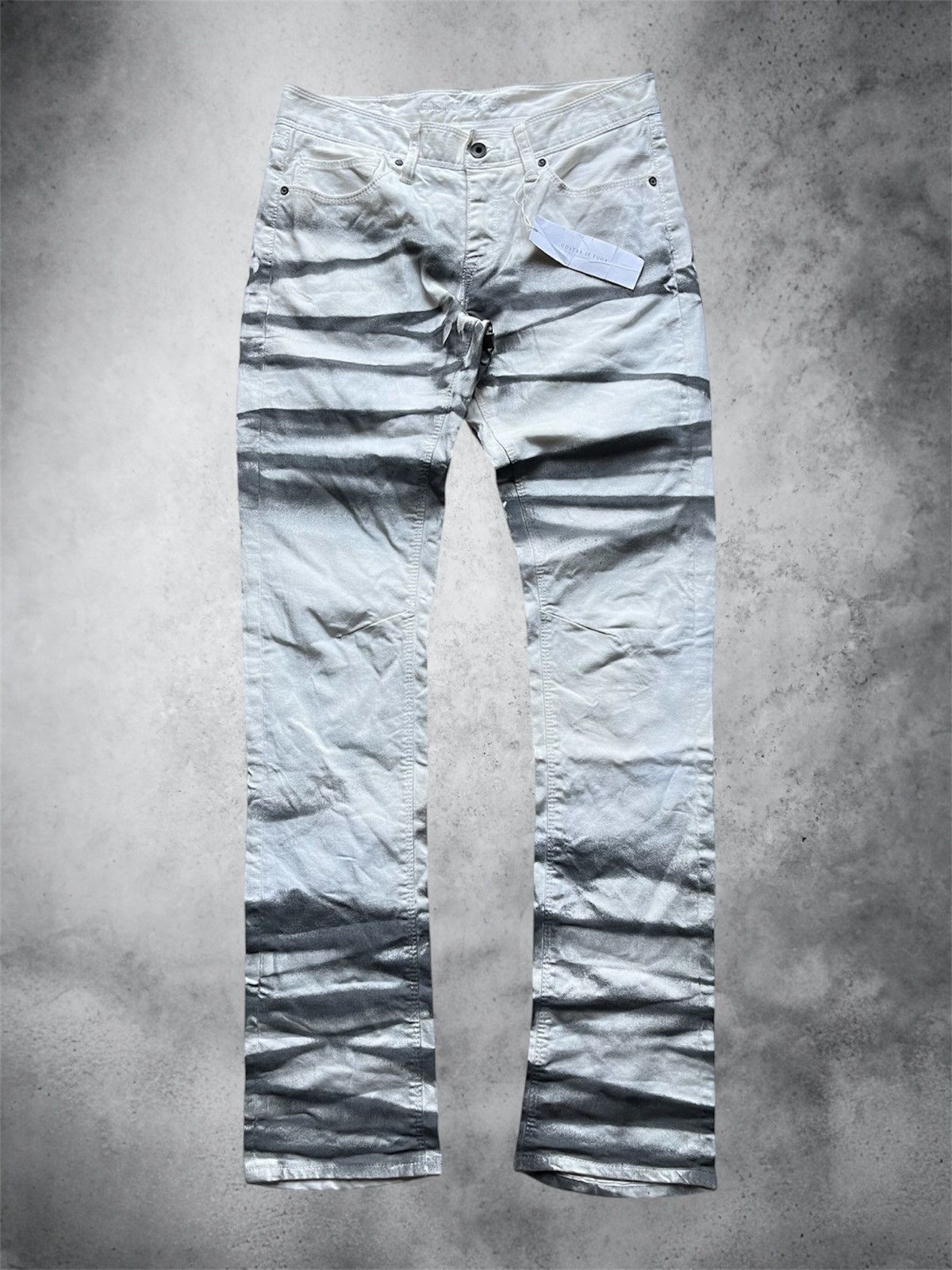 GOSTAR DE FUGA 2000s Fuga skinny zebra jeans Size US 31 - 1 Thumbnail