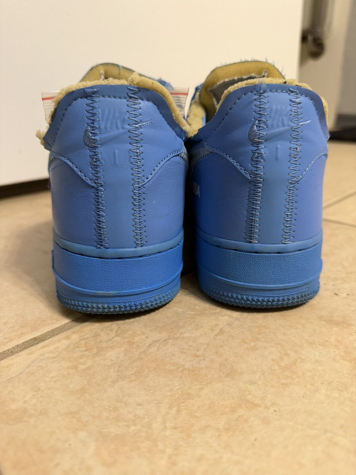 Nike × Off-White Nike Air Force 1 x Off White MCA Size US 9.5 / EU 42-43 - 4 Thumbnail