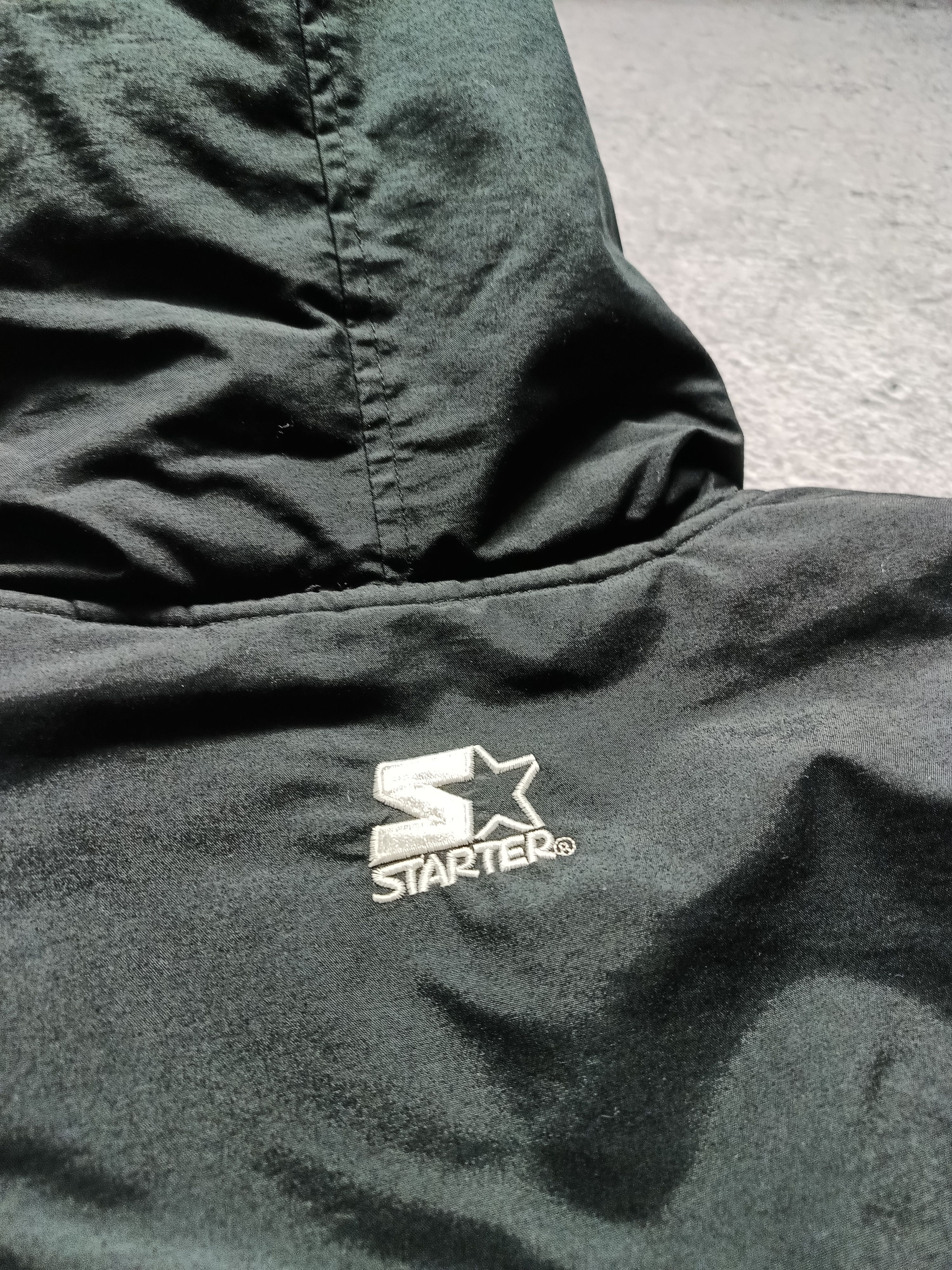 NHL × Starter × Vintage Vtg 90’s New Jersey Devils Zip Up Starter Jacket Size Medium Size US M / EU 48-50 / 2 - 4 Thumbnail