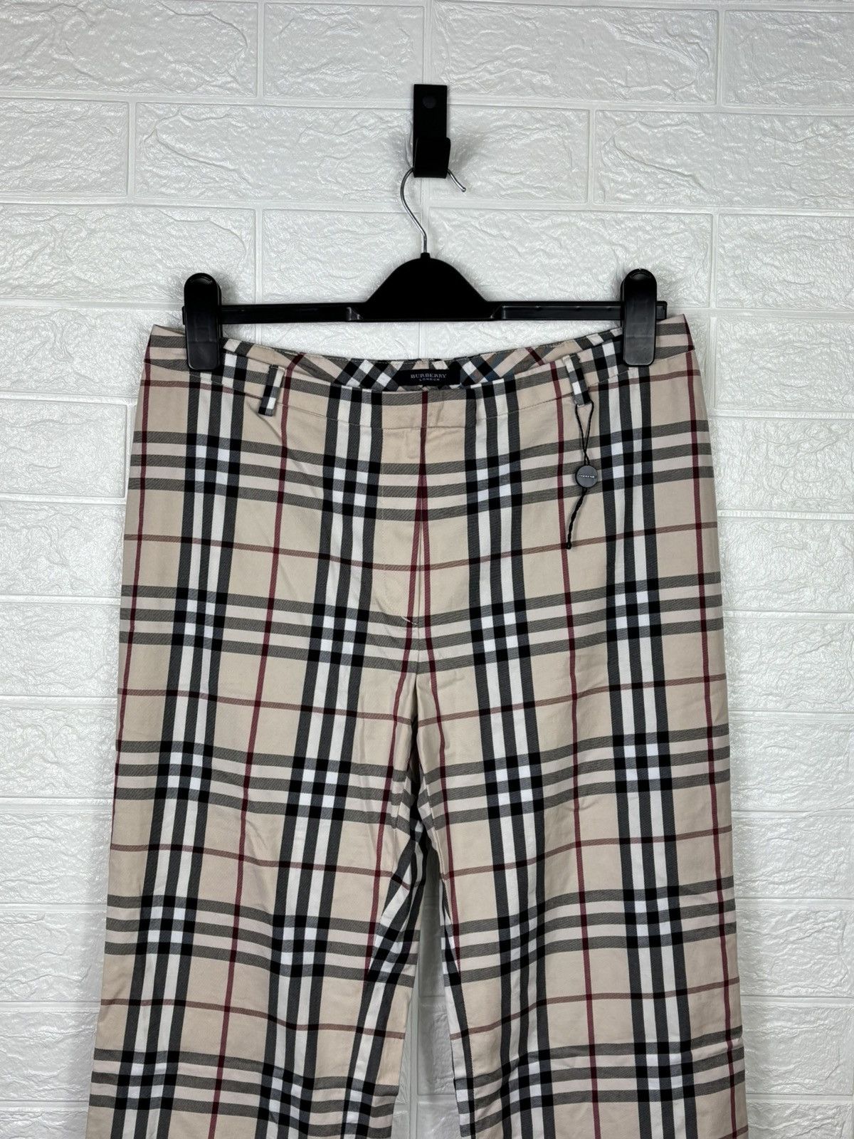 Burberry Burberry Nova Check Pants Made in France Men Size S Size US 31 - 3 Thumbnail