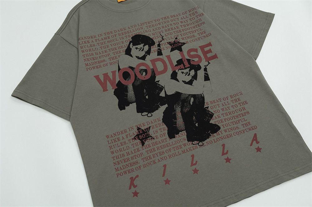 Japanese Brand Portrait t-shirt rock streetwear Size US L / EU 52-54 / 3 - 3 Thumbnail