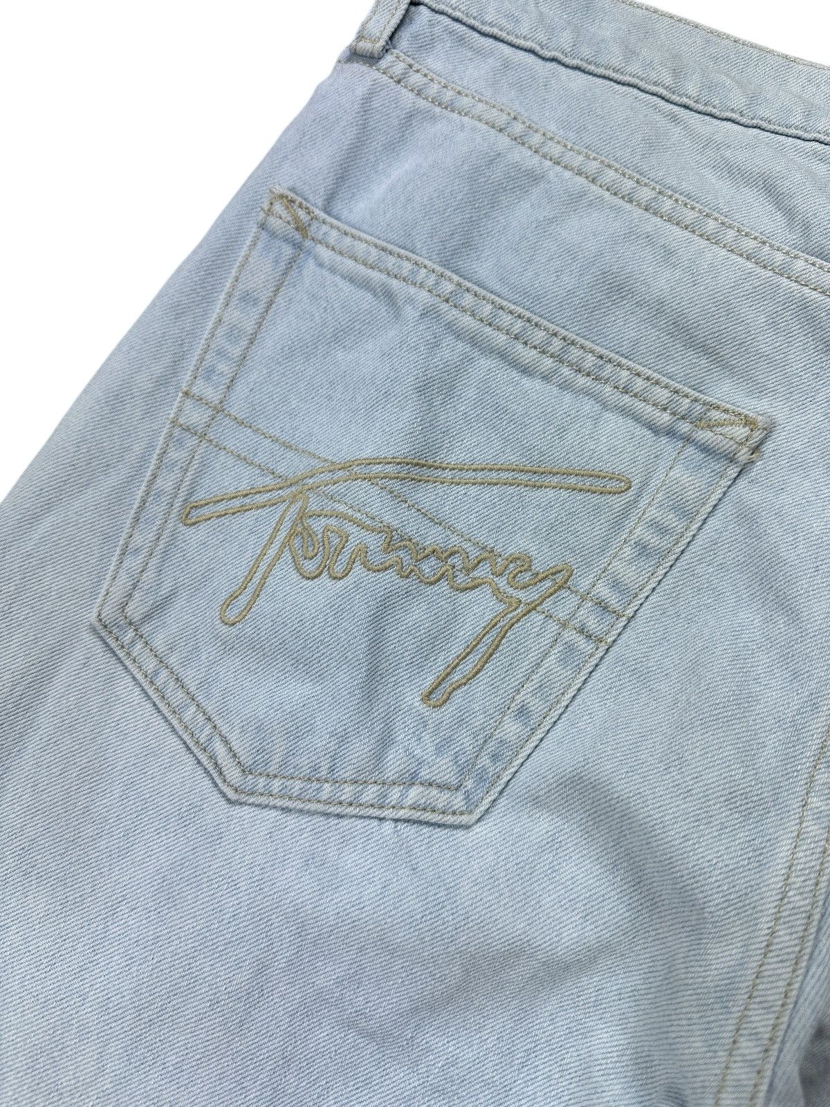 Tommy Hilfiger Tommy Hilfiger Dad Jeans Regular Tapered Blue Denim W31 L34 Size US 31 - 4 Thumbnail