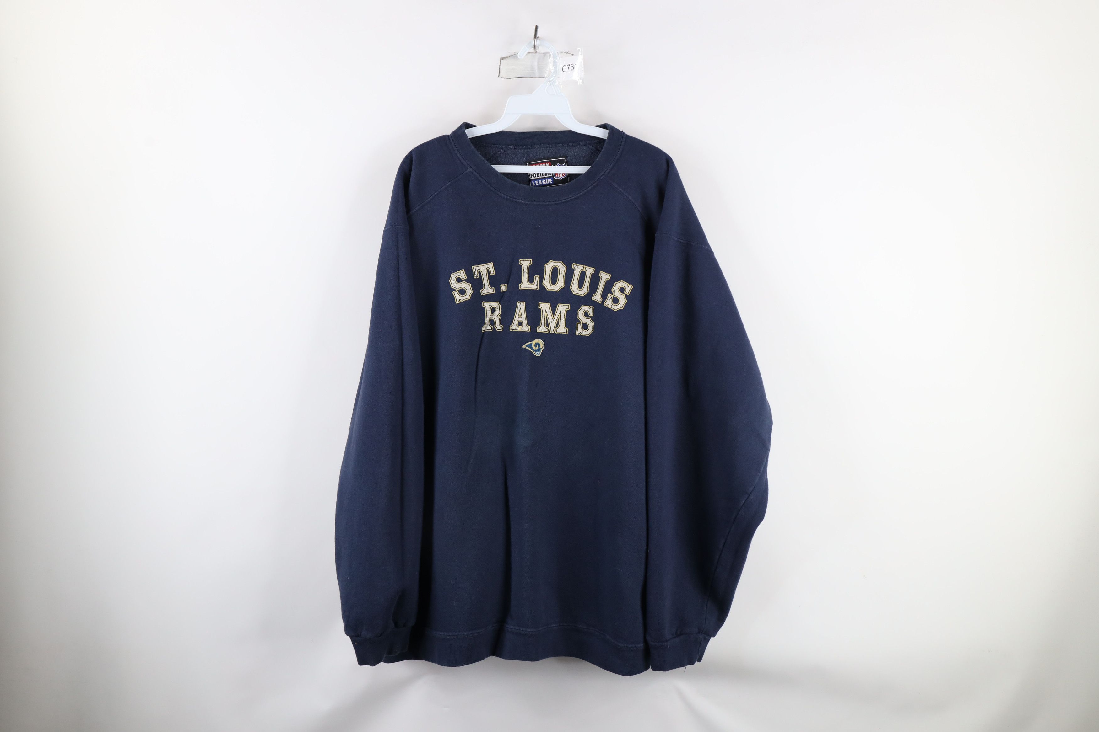 Vintage Vintage 90s Heavyweight St Louis Football Sweatshirt USA Size US XXL / EU 58 / 5 - 1 Thumbnail