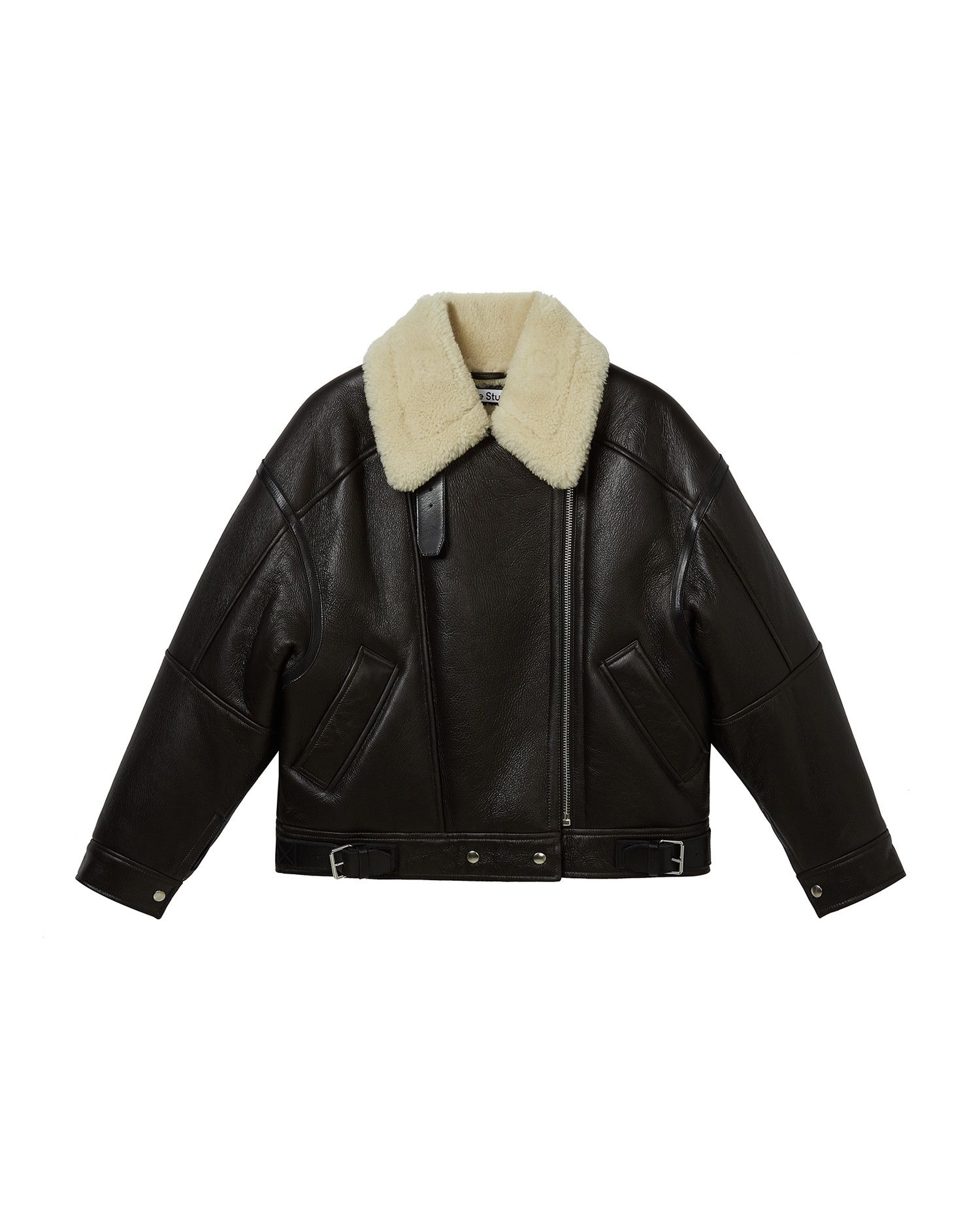 Acne Studios Acne Studios Shearling Biker Jacket Size M / US 6-8 / IT 42-44 - 1 Thumbnail