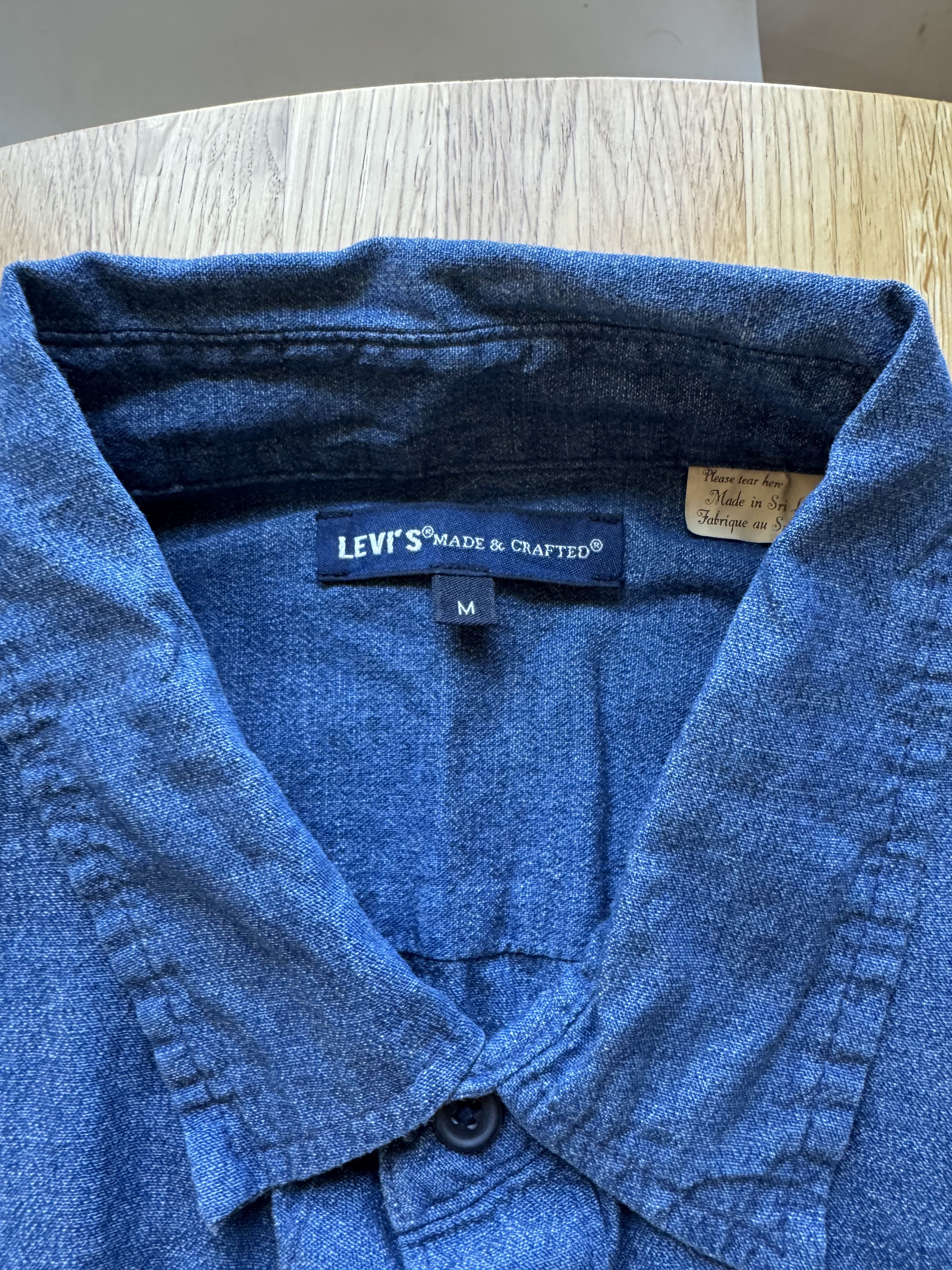 Levi's Made & Crafted Levi's Made and Crafted Denim Shirt Size US M / EU 48-50 / 2 - 3 Thumbnail