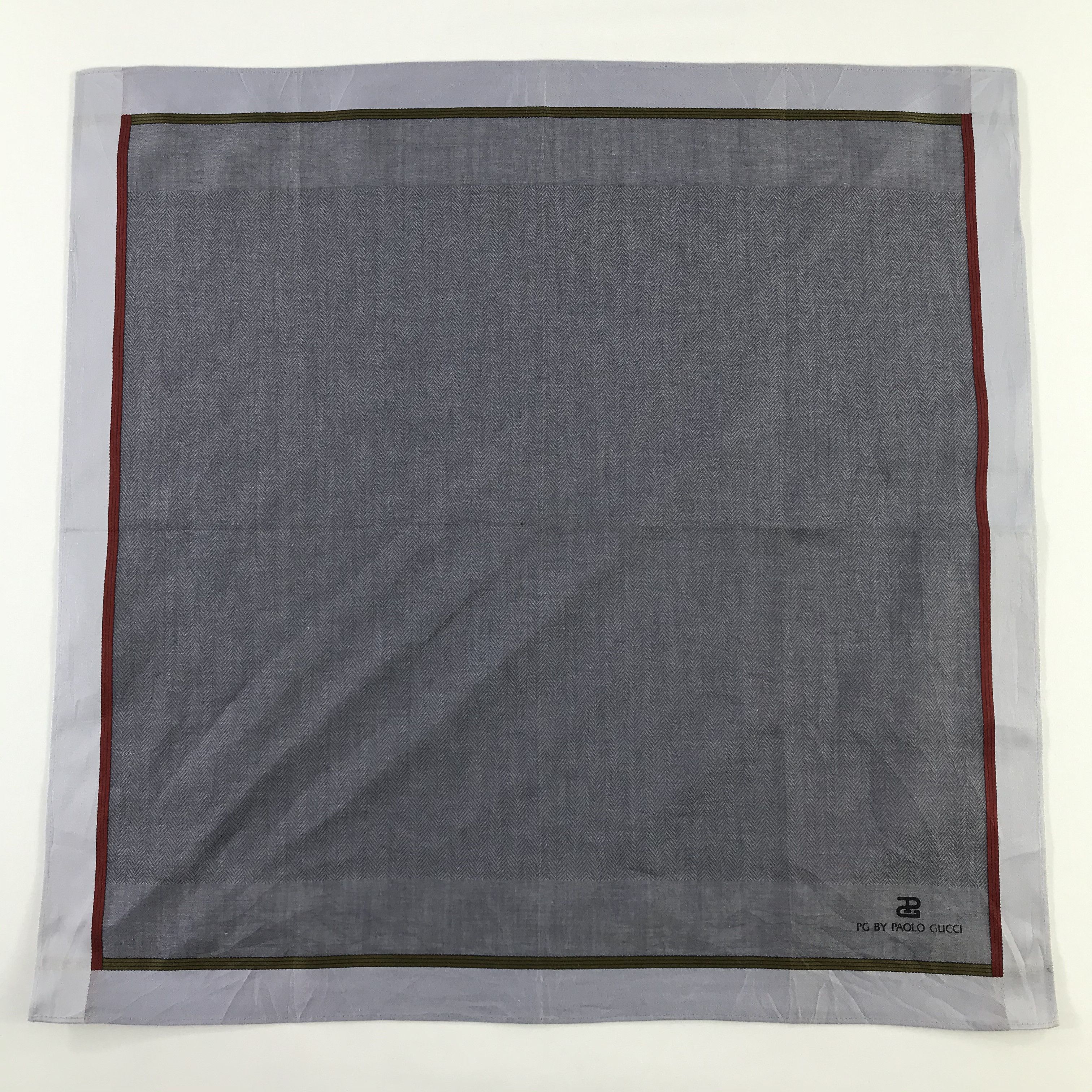 Paolo Gucci × Vintage Paolo Gucci Bandana / Handkerchief / Neckerchief - S991 Size ONE SIZE - 1 Thumbnail