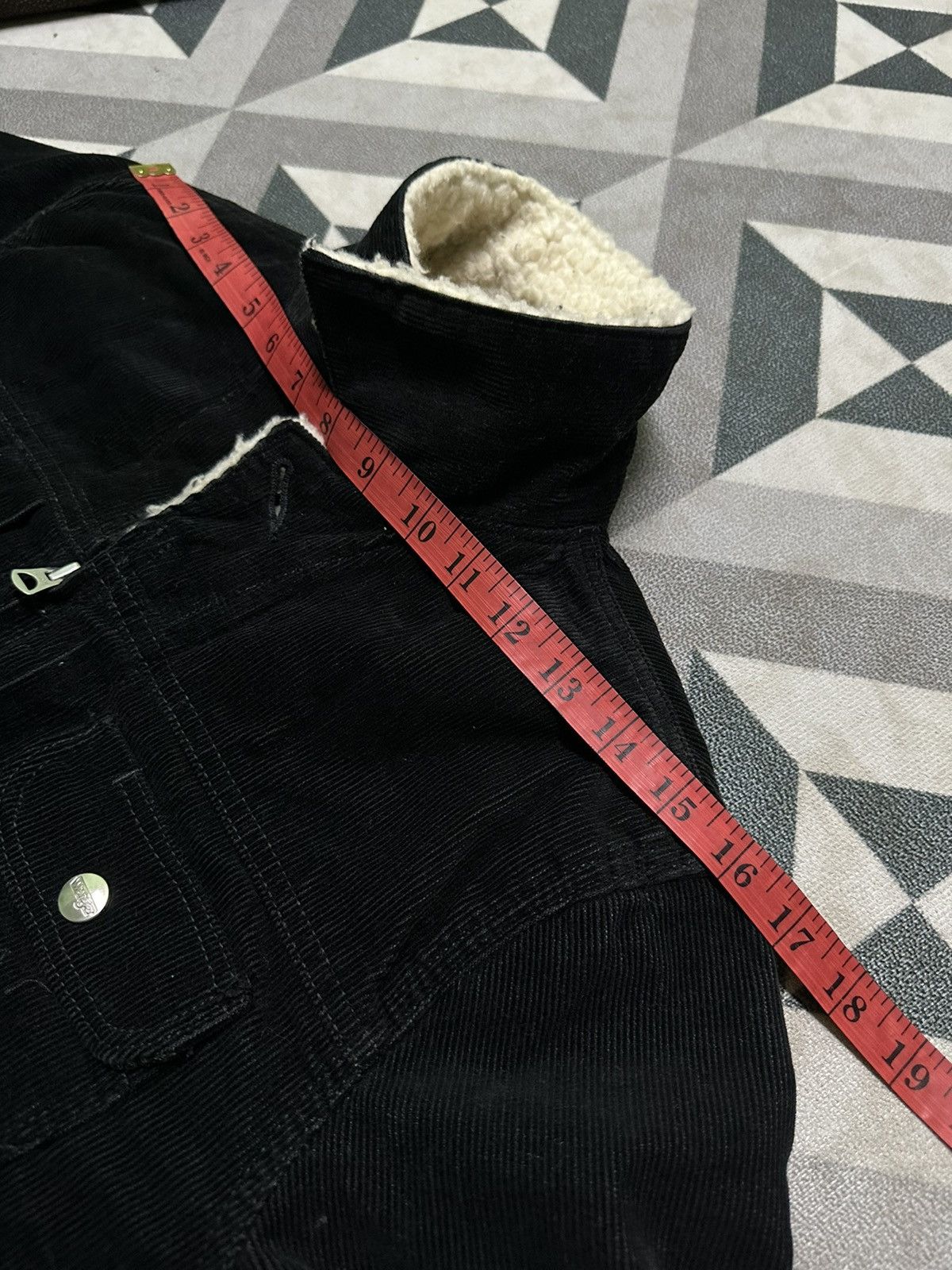 Vintage × Wrangler Vintage wrangler corduroy sherpa jacket single pocket Size US S / EU 44-46 / 1 - 16 Thumbnail
