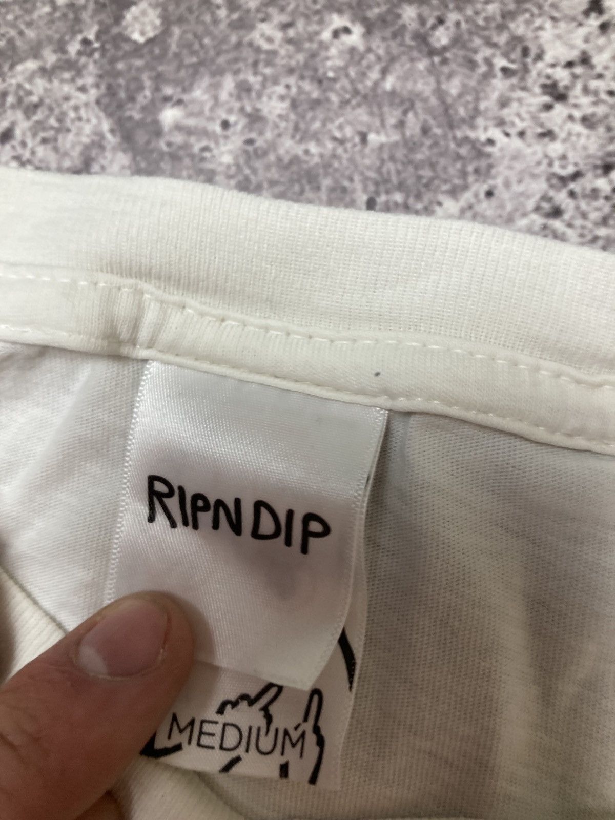 RIPNDIP Crazy Rip N Dip T-Shirt Centre Big Logo Y2k Size US M / EU 48-50 / 2 - 9 Thumbnail