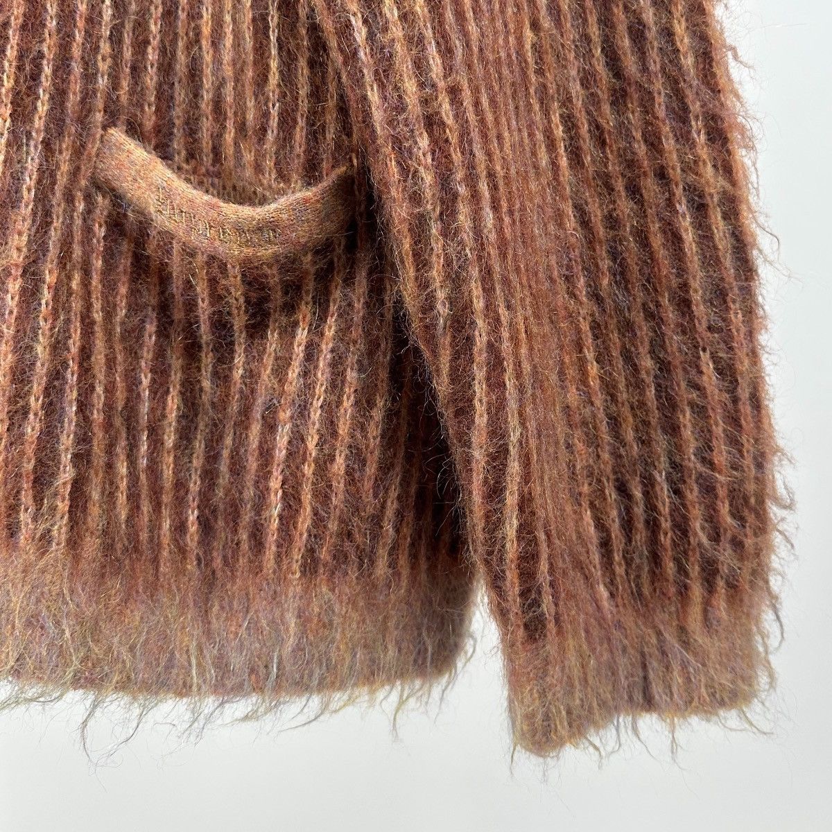 Supreme Supreme Brown 2-Tone Mohair Cardigan SS25 Size US L / EU 52-54 / 3 - 3 Thumbnail