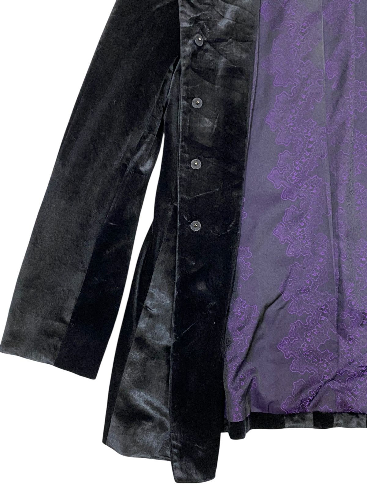 Japanese Brand Atsuro Tayama Velvet Jacket Black Size US S / EU 44-46 / 1 - 6 Thumbnail