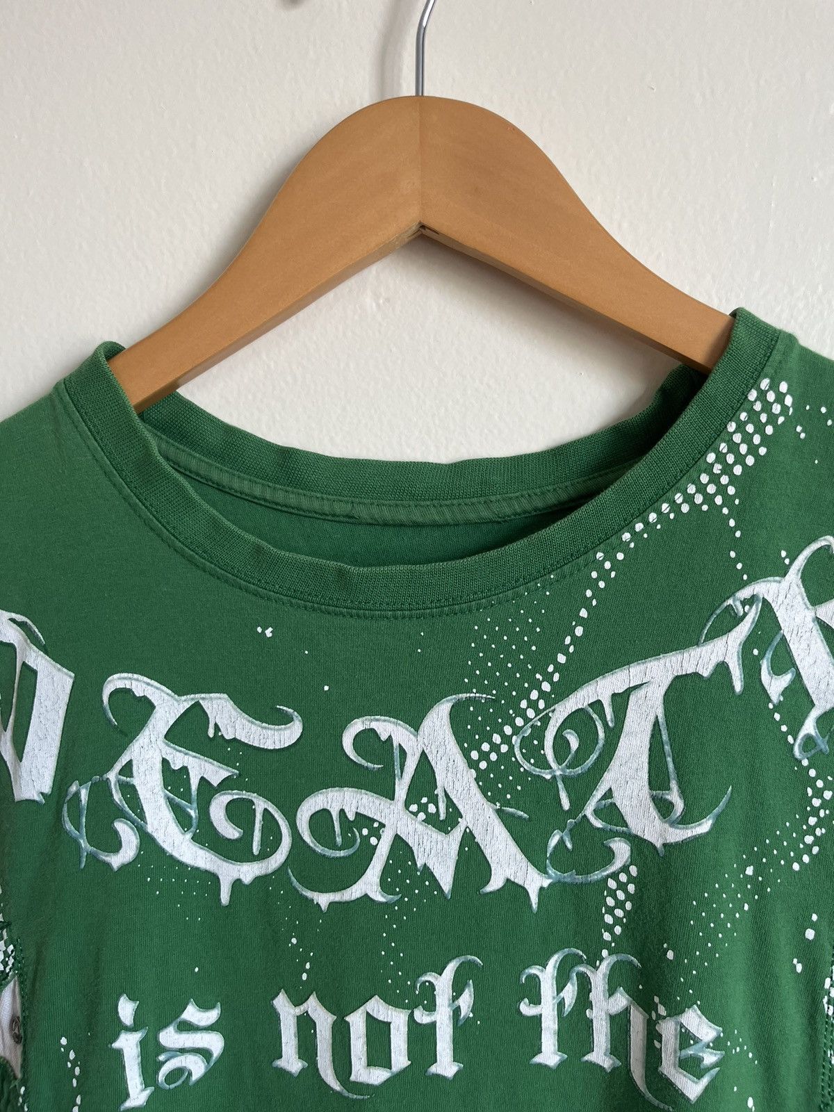 Affliction Crazy Vintage Affliction Style Tattoo Thrashed Tank Top Size US XL / EU 56 / 4 - 9 Thumbnail