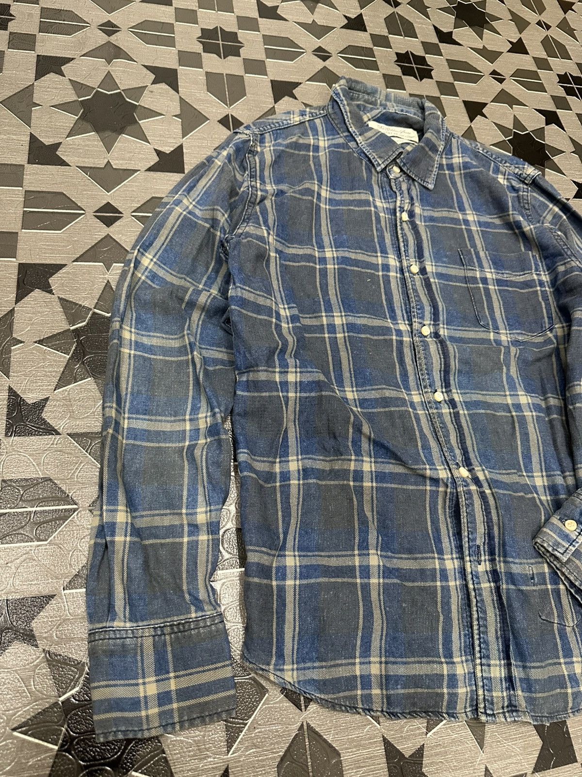 Remi Relief Remi Relief Japan Small Hidden Pocket Flannel Shirt Size US M / EU 48-50 / 2 - 11 Thumbnail