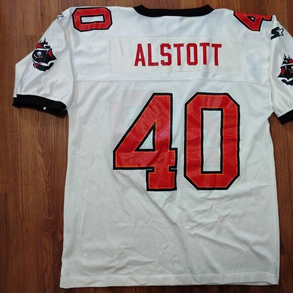 Other Vintage Starter Tampa Bay Buccaneers Mike Alstott Jersey Size US L / EU 52-54 / 3 - 4 Thumbnail