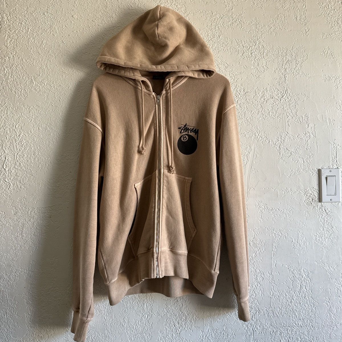Stussy Stussy Chunky knit zip up hoodie | Grailed