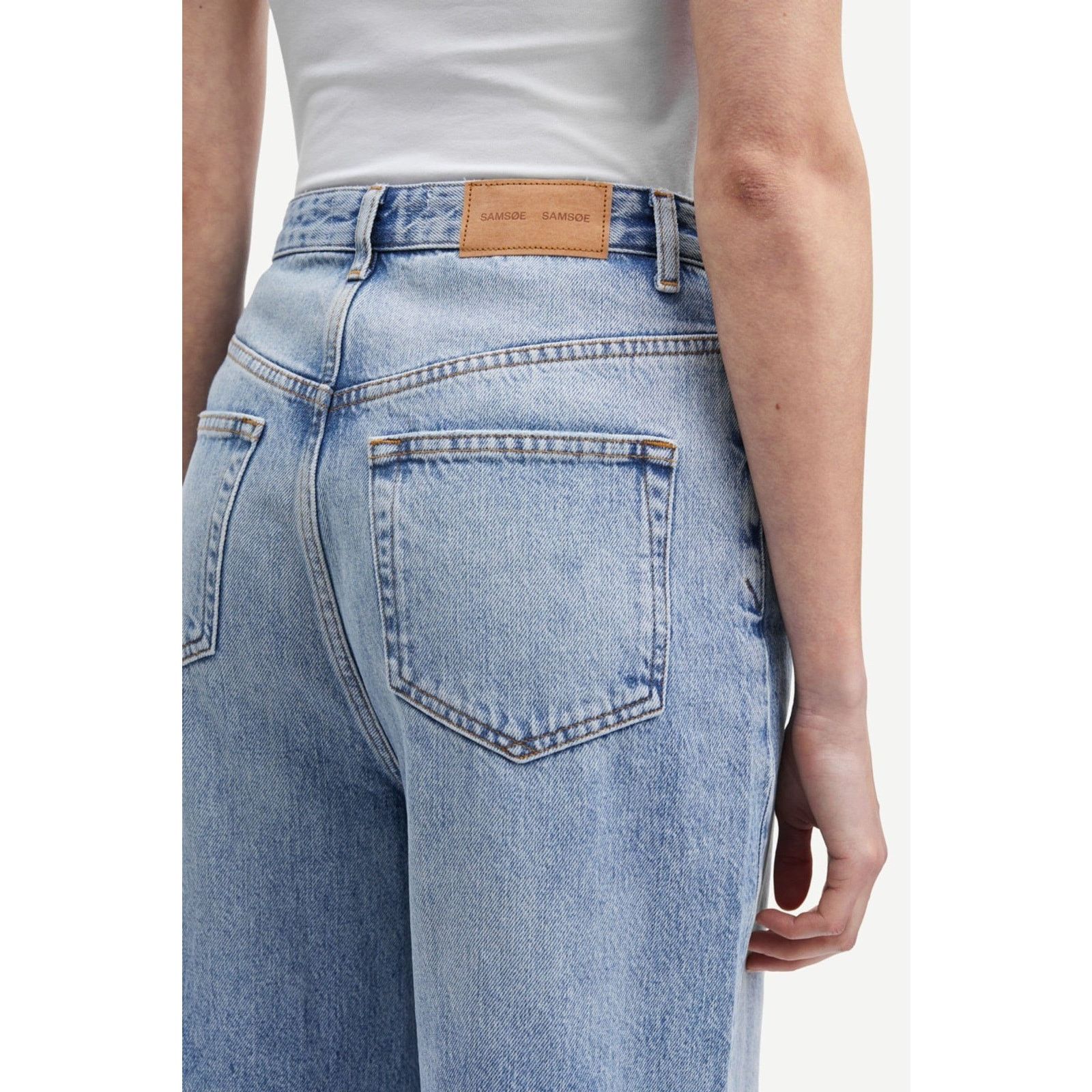 Samsoe Samsoe Samsoe Samsoe Womens Shelly Light Heritage Jeans $185 Size 28" / US 6 / IT 42 - 5 Thumbnail