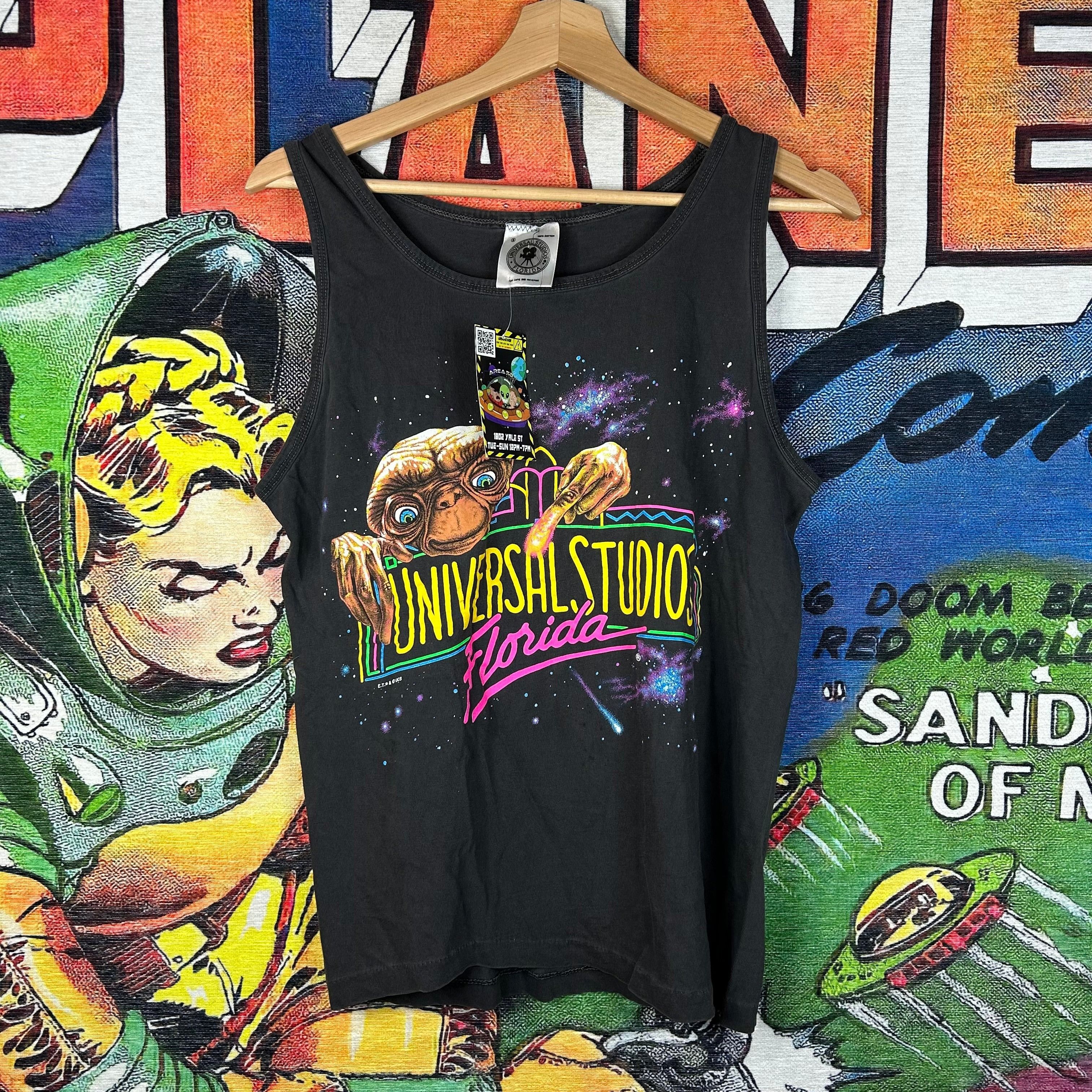 Vintage Vintage 90s E.T Universal Studios Tank Top Size Small Size US S / EU 44-46 / 1 - 1 Thumbnail
