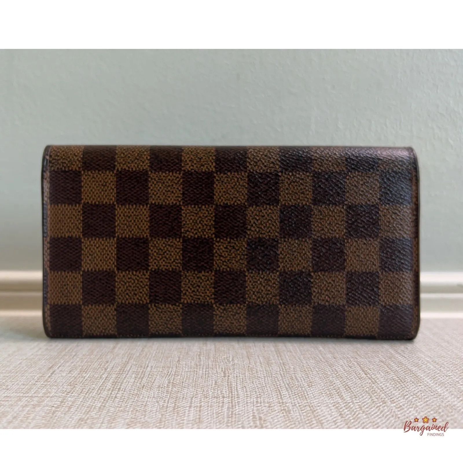 Louis Vuitton Louis Vuitton Damier Canvas Leather Emilie Long Wallet Size ONE SIZE - 2 Thumbnail