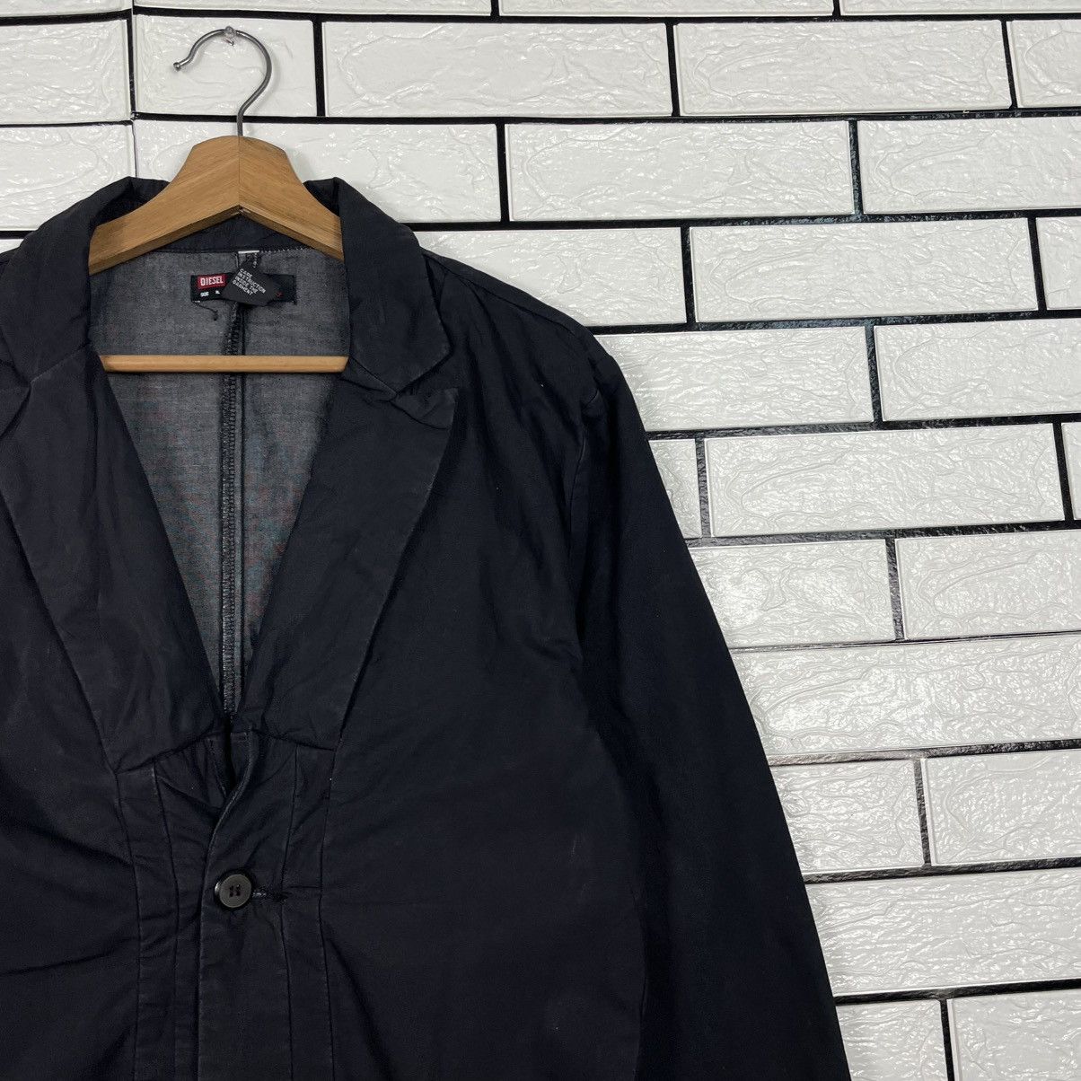 Diesel Diesel Black Casual Jacket Size US M / EU 48-50 / 2 - 5 Thumbnail