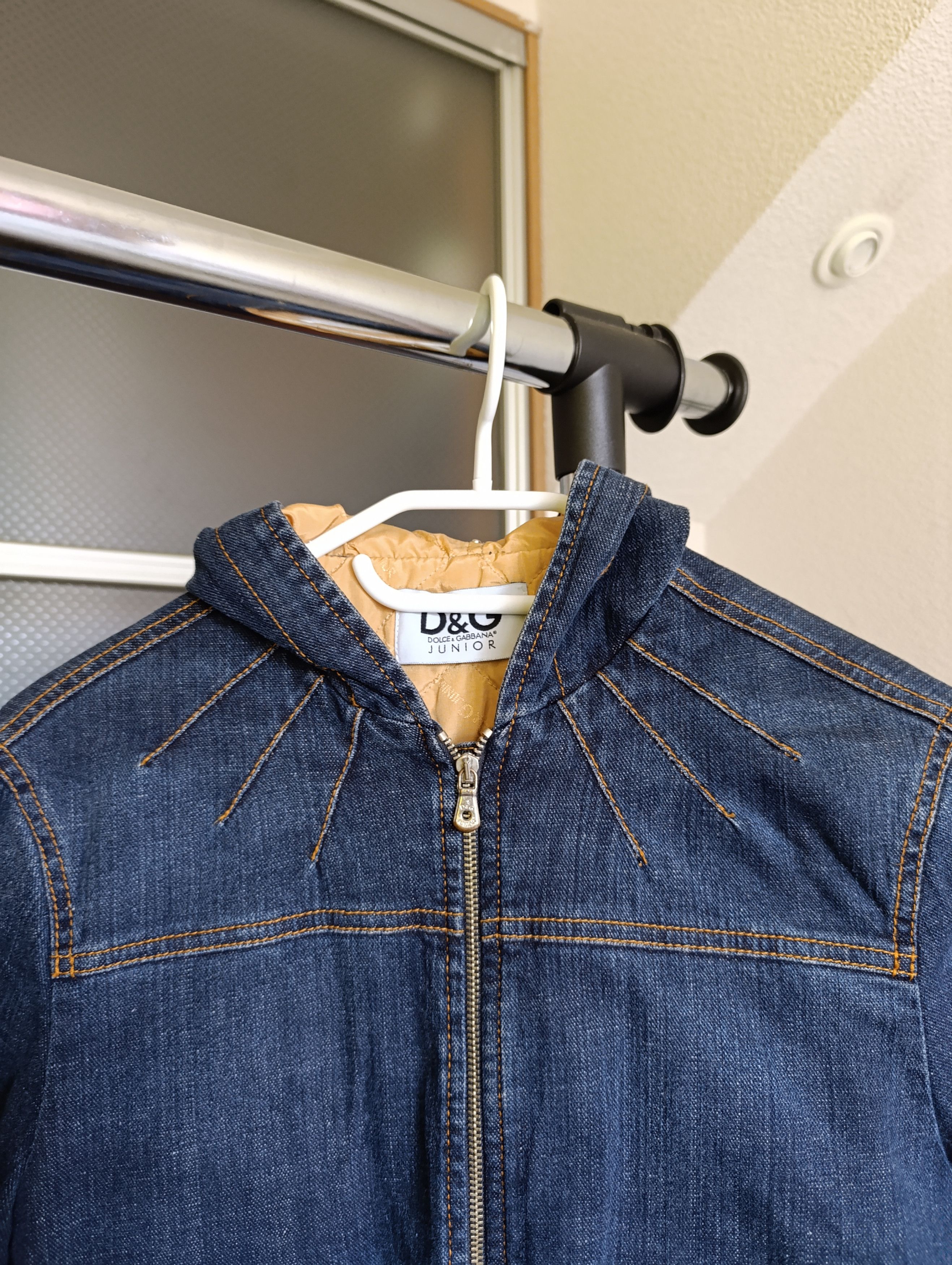 Dolce & Gabbana DOLCE GABBANA Y2K VINTAGE DENIM JACKET JUNIOR Size XS / US 0-2 / IT 36-38 - 7 Thumbnail