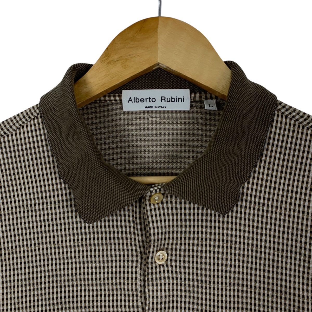 Alberto × Vintage Vintage ALBERTO RUBINI Made In Italy Italian Polos T-Shirt Size US L / EU 52-54 / 3 - 5 Thumbnail