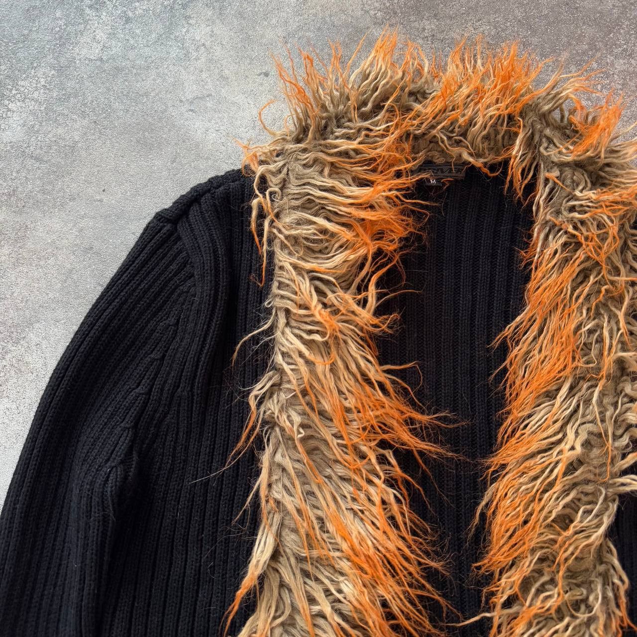 If Six Was Nine × Japanese Brand × Vintage Amazing Faux Fur Vintage Sexy Sweater Size M / US 6-8 / IT 42-44 - 2 Thumbnail