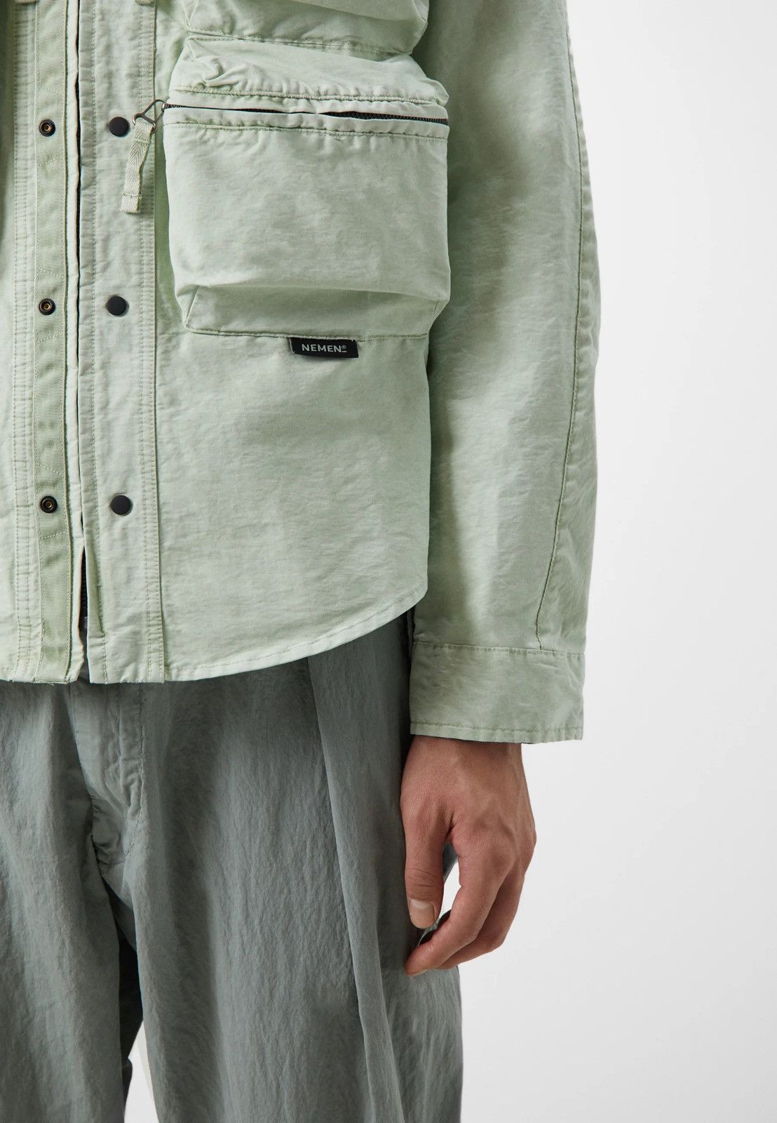 Nemen !DS! SS23 Nemen Tats Zipped Parachute Overshirt Size US S / EU 44-46 / 1 - 7 Thumbnail
