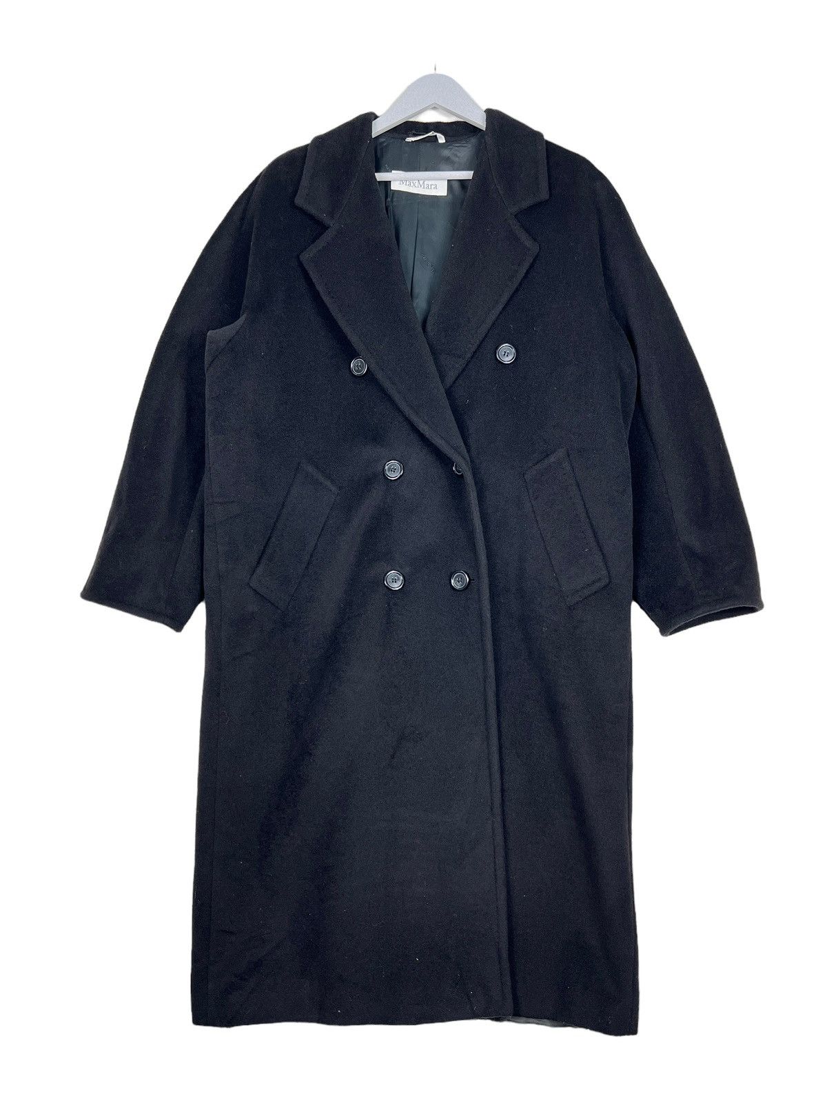 Max Mara 🔥 MAX MARA DOUBLE BREAST WOOL OVERCOATS MADE IN ITALY Size M / US 6-8 / IT 42-44 - 3 Thumbnail