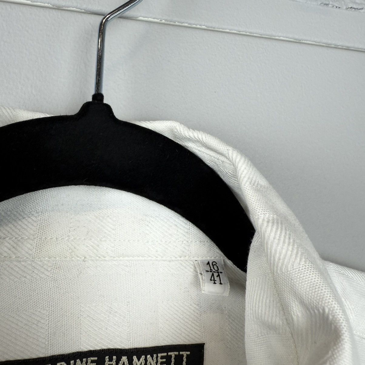 Katharine Hamnett London Vintage Kathrarine Hamnett London Shirt Button Up Size US L / EU 52-54 / 3 - 4 Thumbnail