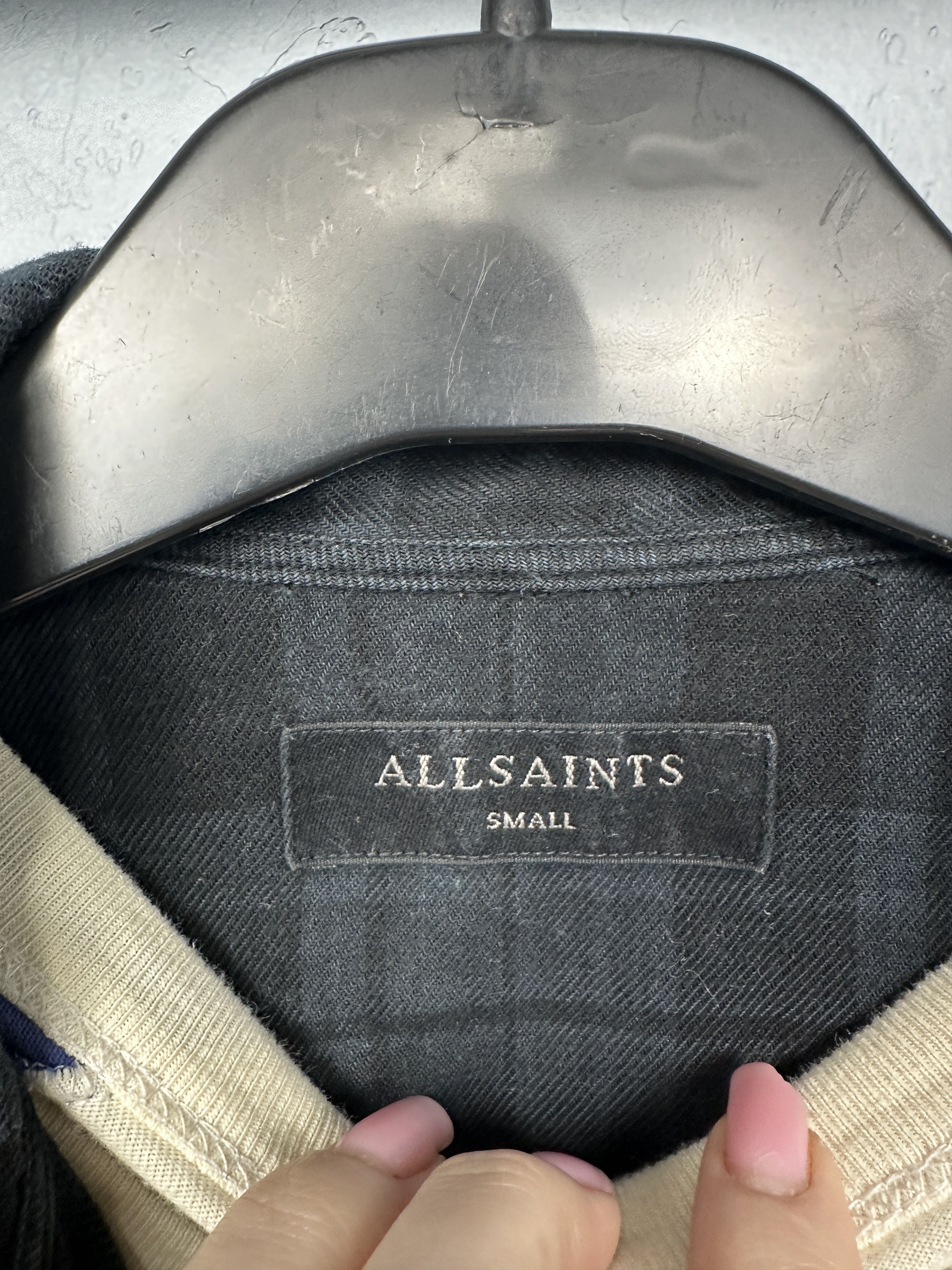Allsaints Allsaints Metzger Mens Flannel Plaid Shirt Size US S / EU 44-46 / 1 - 3 Thumbnail