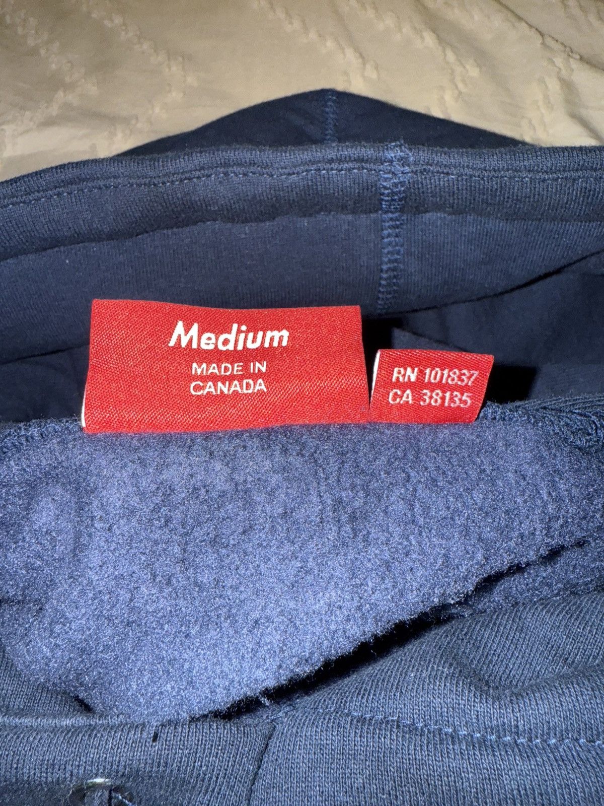 Supreme Supreme Box Logo Hooded navy Hoodie Sweatshirt (FW24) Size US M / EU 48-50 / 2 - 10 Thumbnail