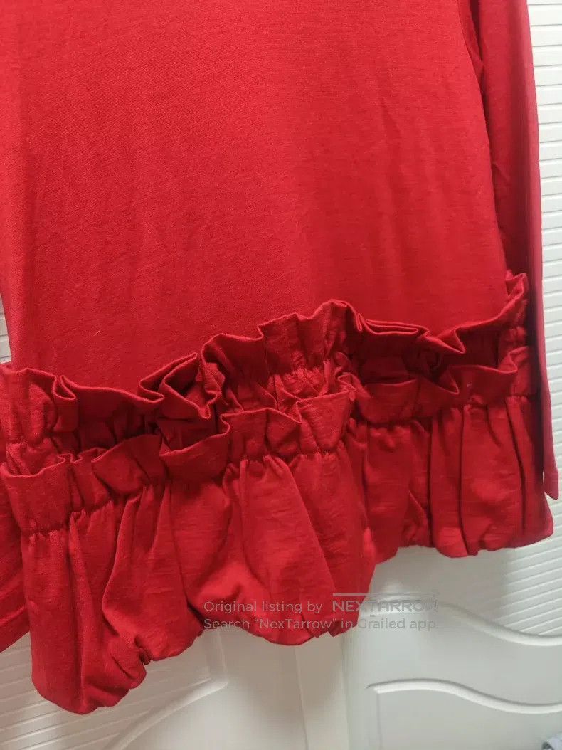 Comme des Garcons Comme Des Garcons Long-sleeve top with a peplum hem, made Size S / US 4 / IT 40 - 4 Thumbnail
