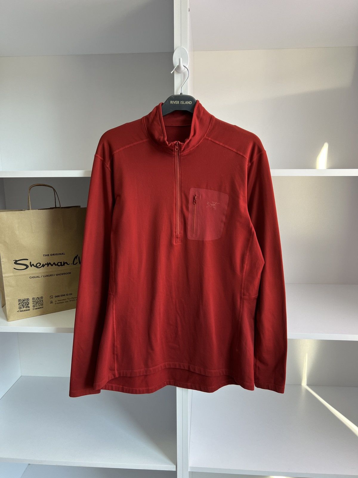 Arc'teryx × Vintage Vintage Arc'teryx 1/4 zip sweatshirt Size US M / EU 48-50 / 2 - 1 Thumbnail