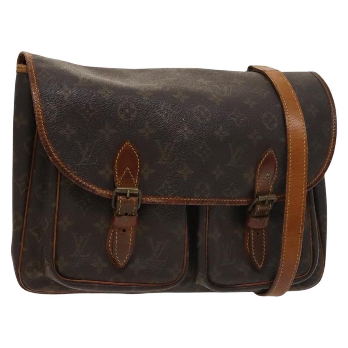 Louis Vuitton LOUIS VUITTON Monogram Gibeciere GM Shoulder Bag M42246 Size ONE SIZE - 1 Thumbnail