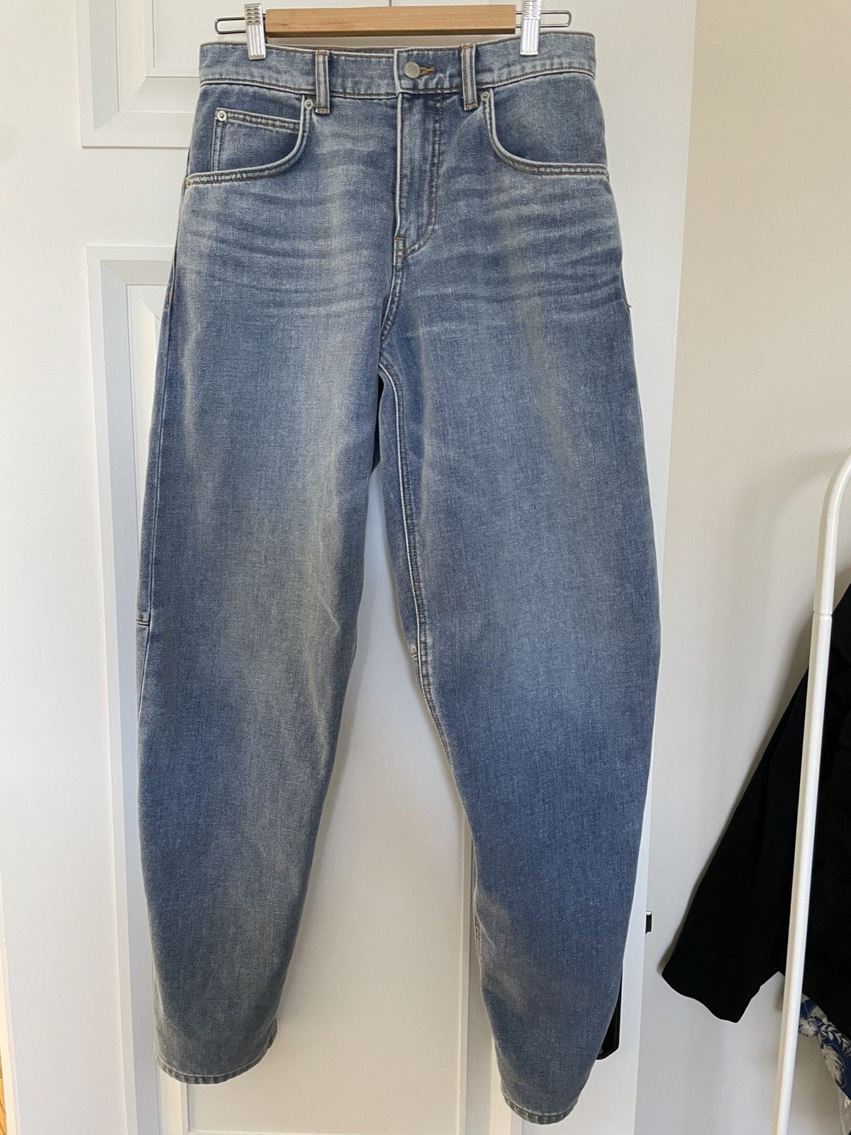 Alexander Wang Alexander Wang Blue High-Rise Ballon Jeans Size US 28 / EU 44 - 1 Thumbnail