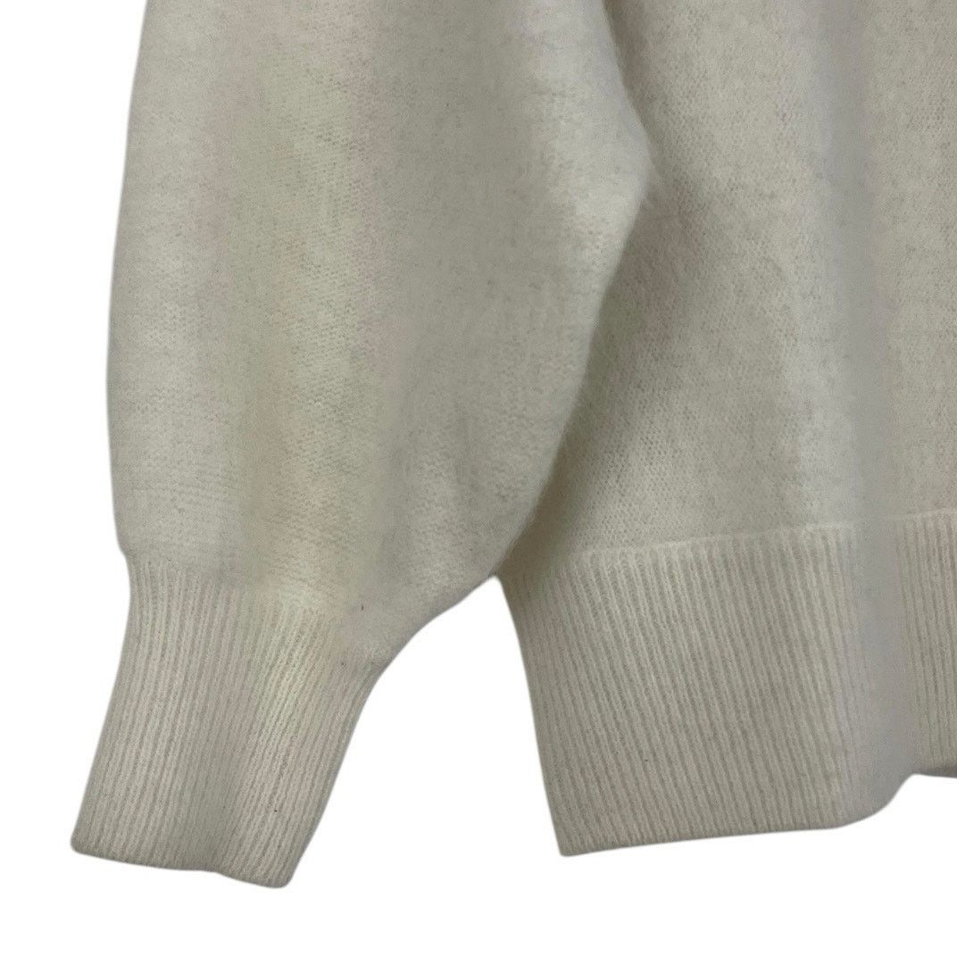 Other Eddie Dassin Vintage Cream Knit Embroidered Sweater Size M / US 6-8 / IT 42-44 - 7 Thumbnail