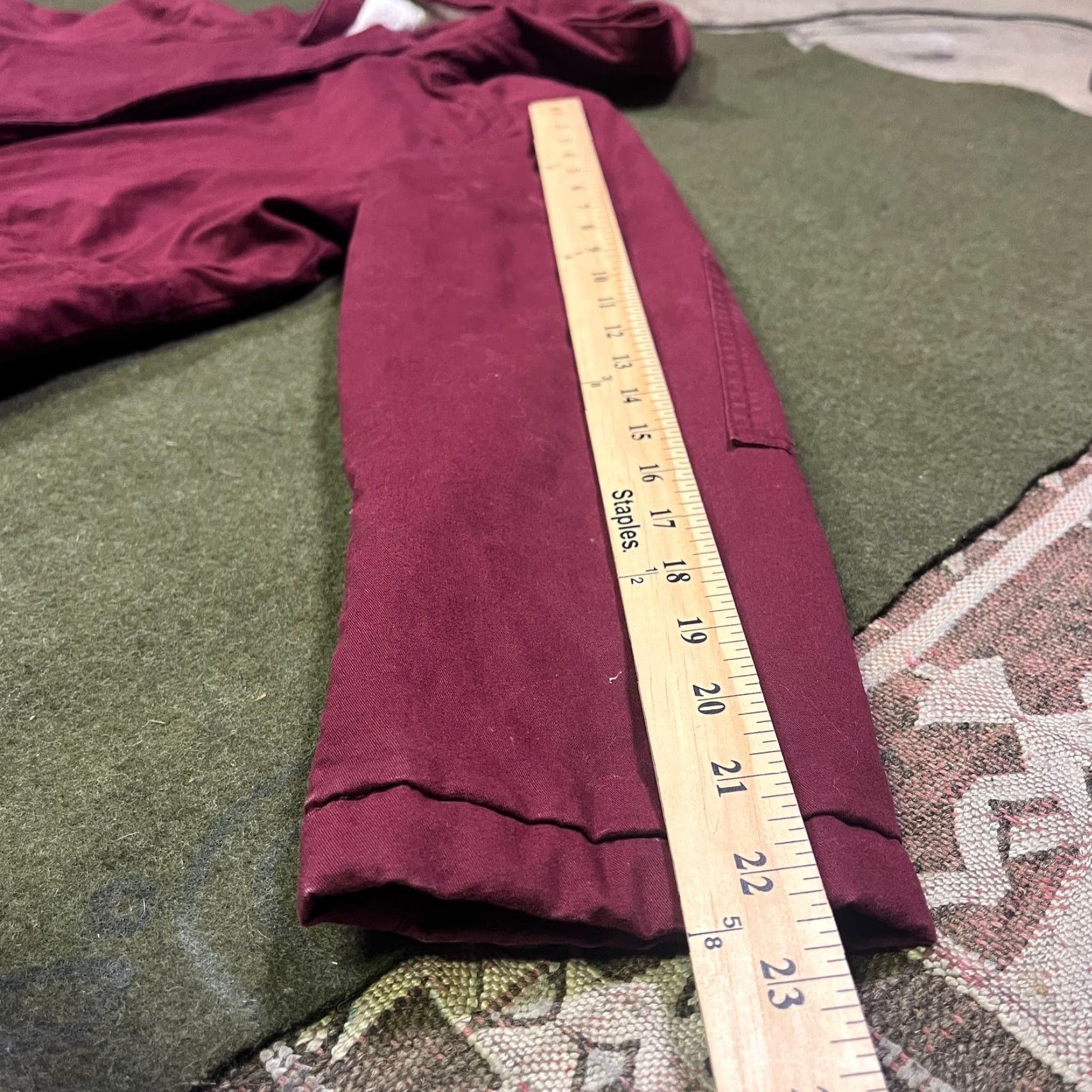 Gap GAP Hooded Red Parka Jacket Medium Petite Sherpa Fleece Lined User: GAP Hooded Red Parka Jacket Medium Petite Sherpa Fleece Lined Size M / US 6-8 / IT 42-44 - 6 Thumbnail