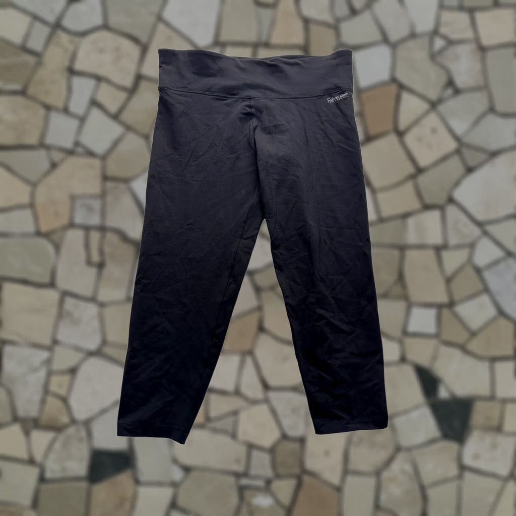 Calvin Klein Calvin Klein Performance Capri Leggings M Black Womens Leggings Capri Quick Dry Size 32" / US 10 / IT 46 - 1 Thumbnail