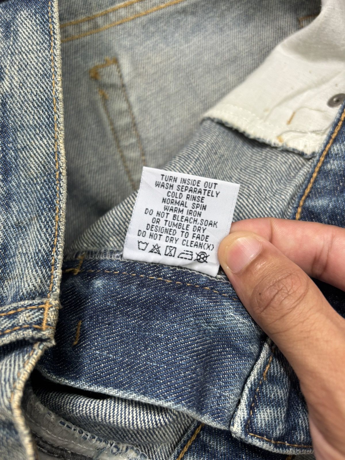 If Six Was Nine × Japanese Brand Flare Jeans Sass & Bide Sydney Distressed Flare Denim Jeans Size 30" / US 8 / IT 44 - 12 Thumbnail