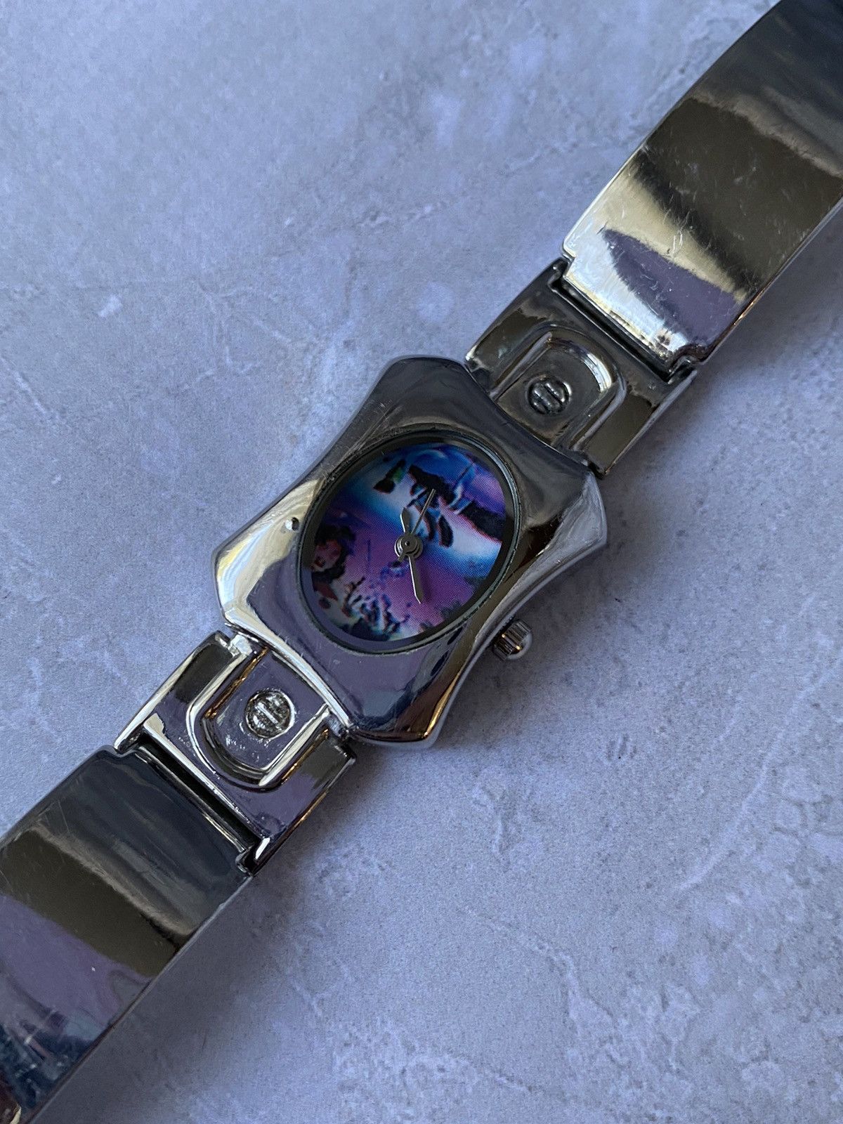 Jewelry × Vintage Vintage Bracelet Watch with Vibrant Dial Size ONE SIZE - 2 Thumbnail