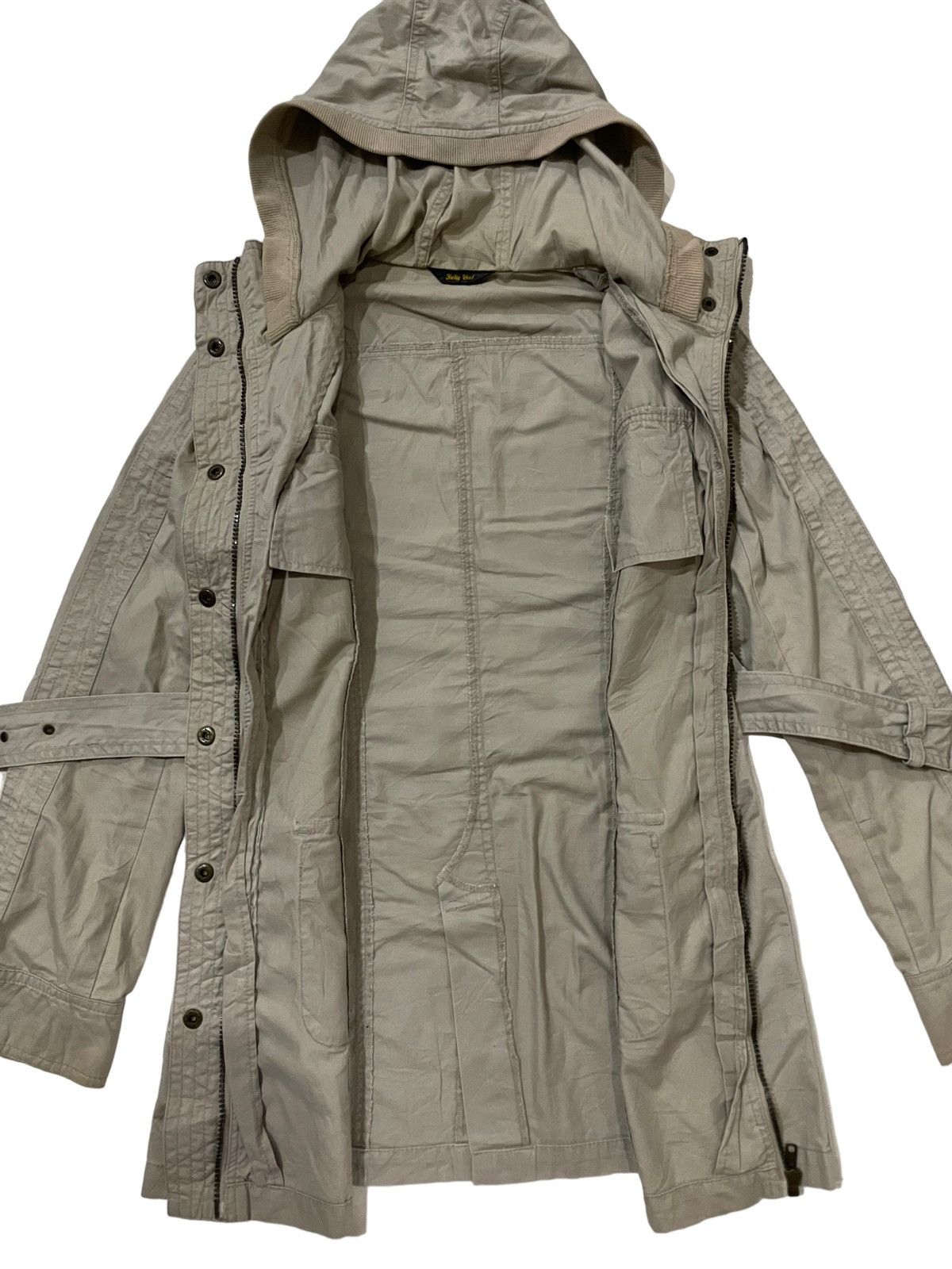 Japanese Brand × Vintage Joky Gal Bondage Punk Parka Jacket Size US L / EU 52-54 / 3 - 12 Thumbnail