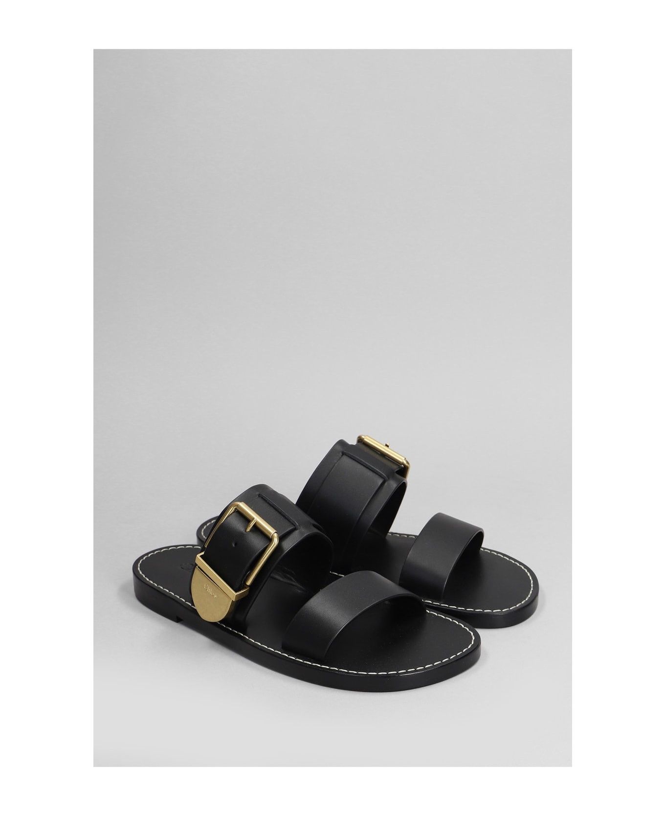 Chloe o1loc1c0425 Rebecca Slides in Black Size US 9 / IT 39 - 2 Thumbnail