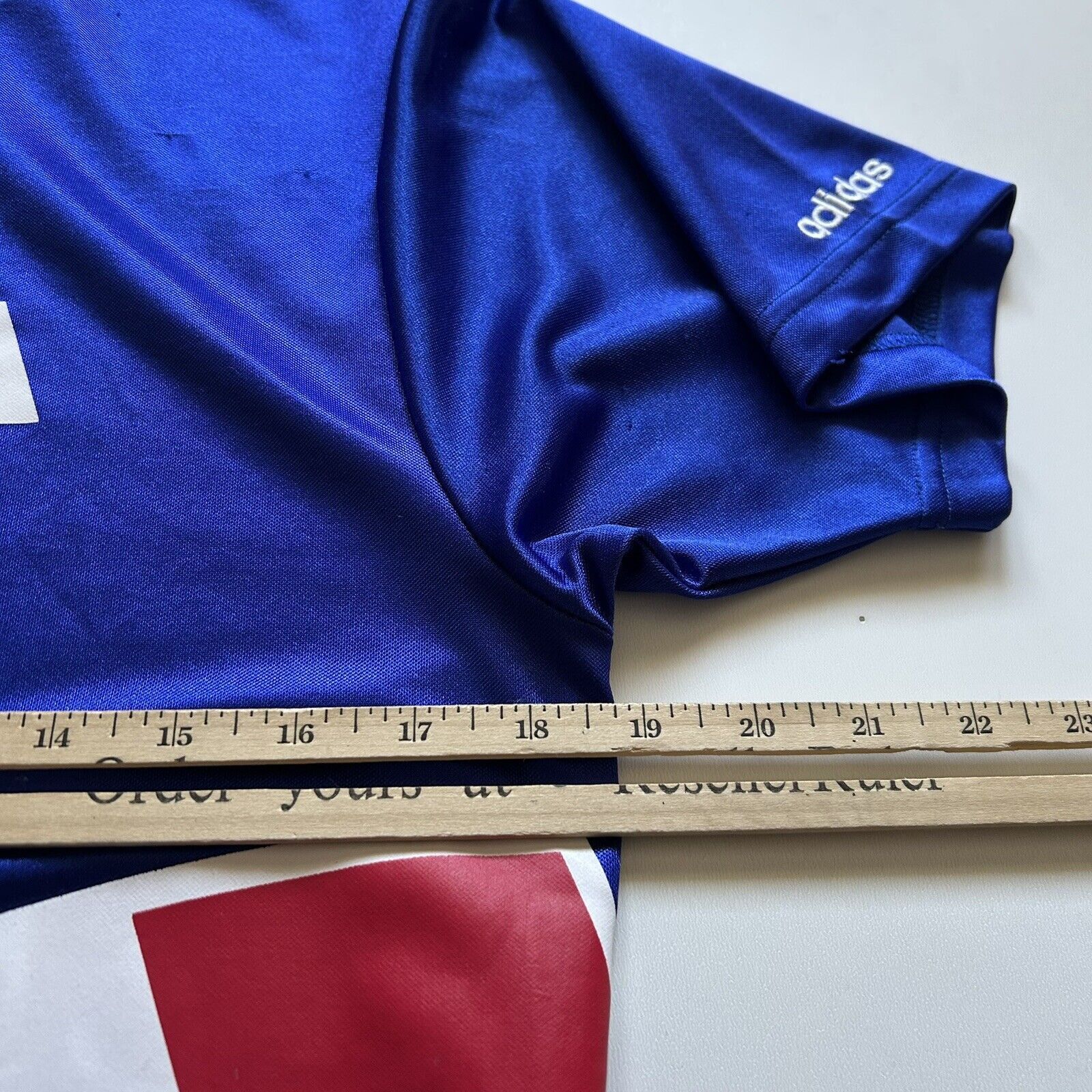 Adidas Vintage Y2K Adidas Italia Soccer Jersey Small Italy Flag Size US S / EU 44-46 / 1 - 5 Thumbnail